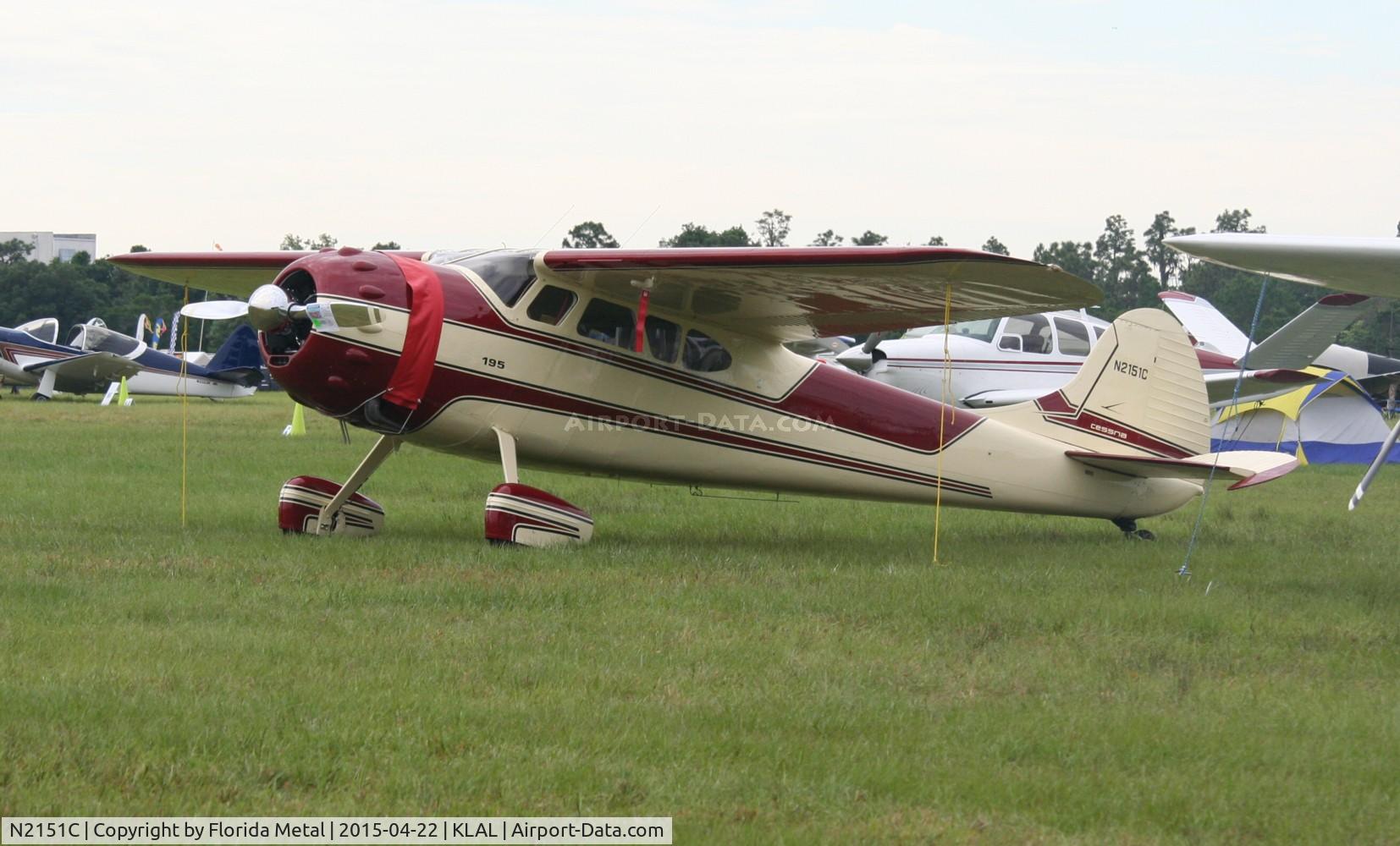 N2151C, 1954 Cessna 195B Businessliner C/N 16136, SNF LAL 2015