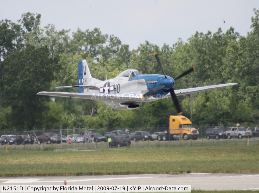 N2151D, 1944 North American F-51D Mustang C/N 122-40196, TOM YIP 2009