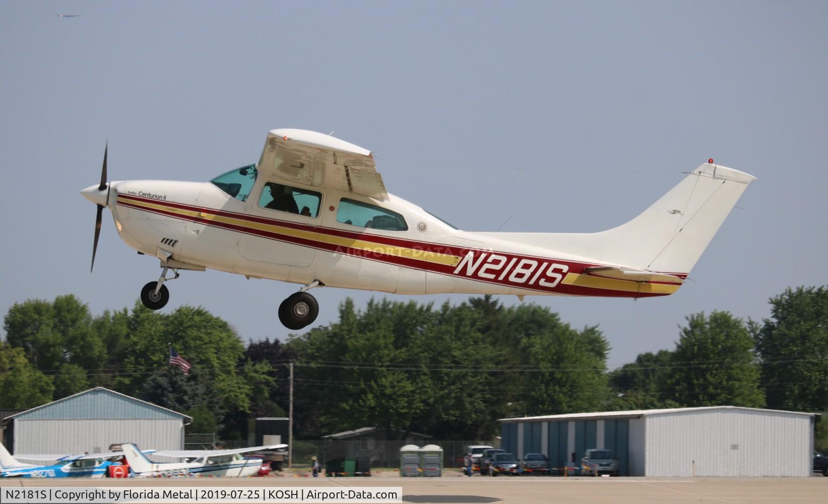 N2181S, 1975 Cessna T210L Turbo Centurion C/N 21061142, EAA OSH 2019