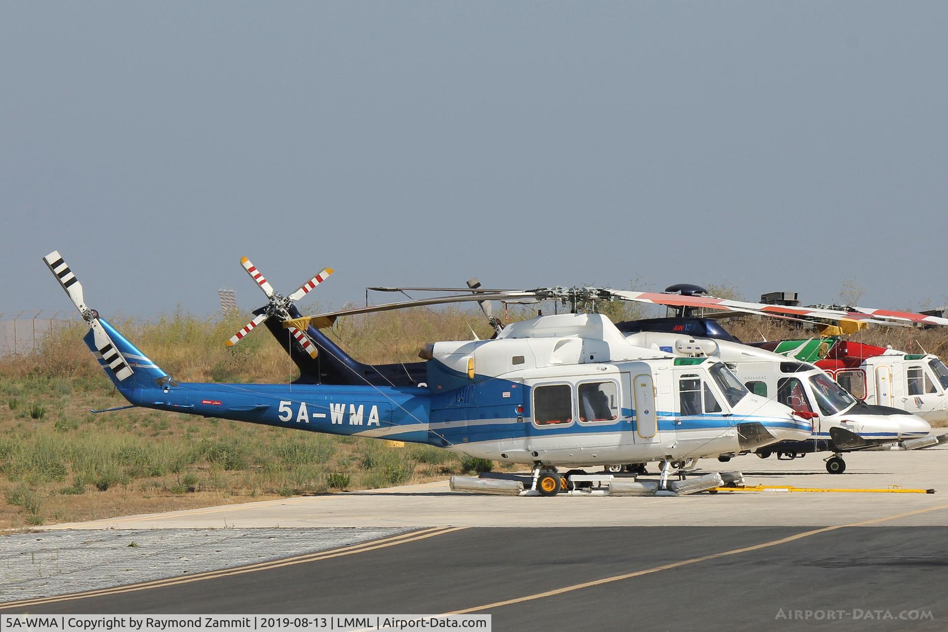 5A-WMA, 2000 Agusta-Bell AB-412 C/N 36270, Agusta Bell AB-412 5A-WMA Al Maha Aviation