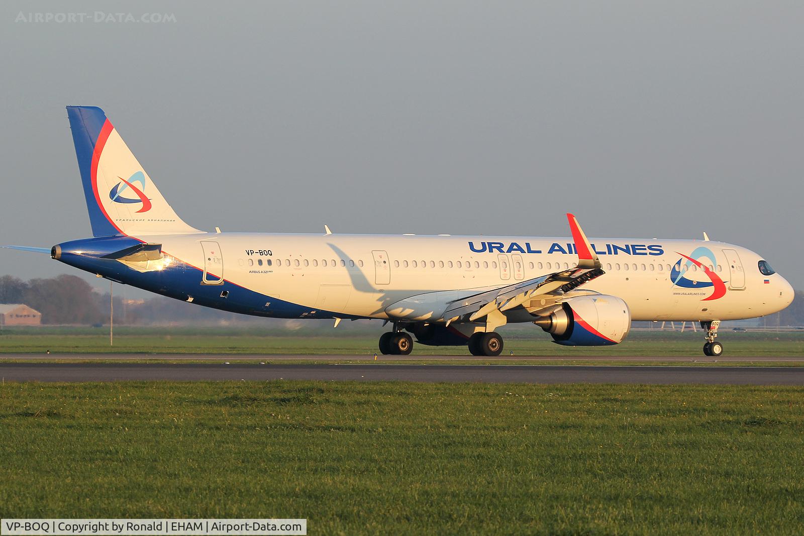 VP-BOQ, 2020 Airbus A321-251NX C/N 9073, at spl