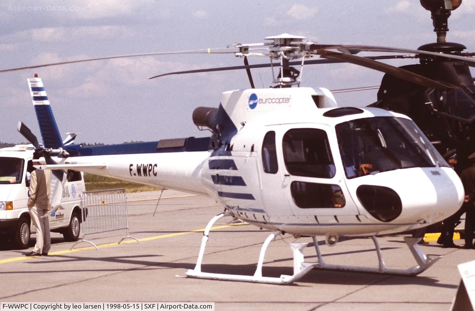 F-WWPC, 1998 Eurocopter AS-350B-2 Ecureuil Ecureuil C/N 3077, Berlin Air Show 18.5.1998.To SE-JFX