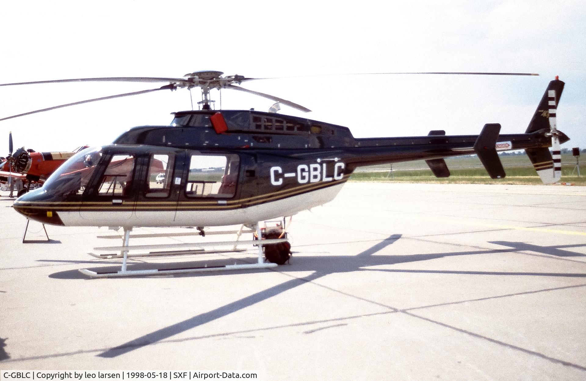 C-GBLC, 1997 Bell 407 C/N 53241, Berlin Air Show 18.5.1998.To I-FREL,EC-JBU