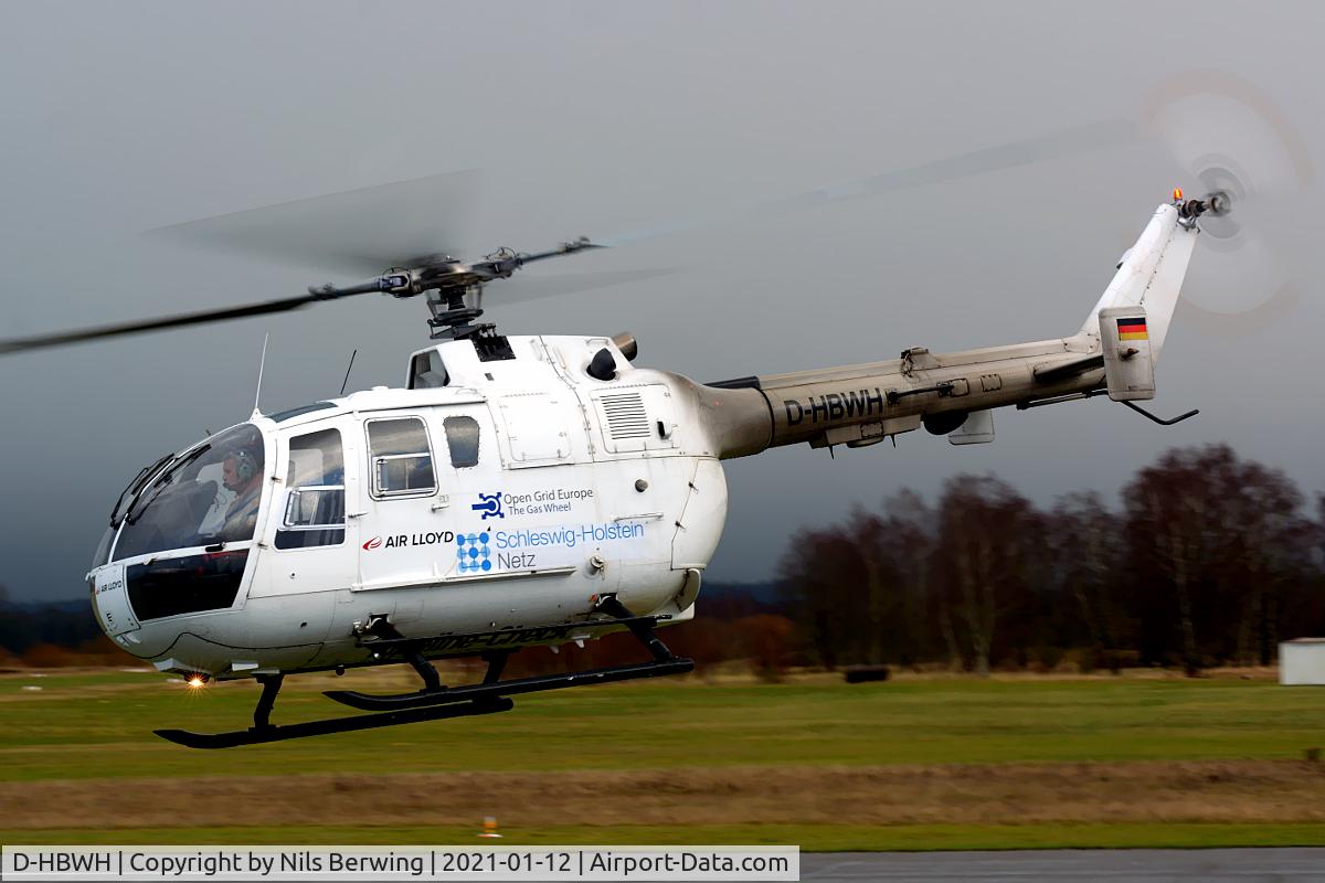 D-HBWH, 1997 MBB Bo-105CBS-5 C/N S-929, D-HBWH at EDXR