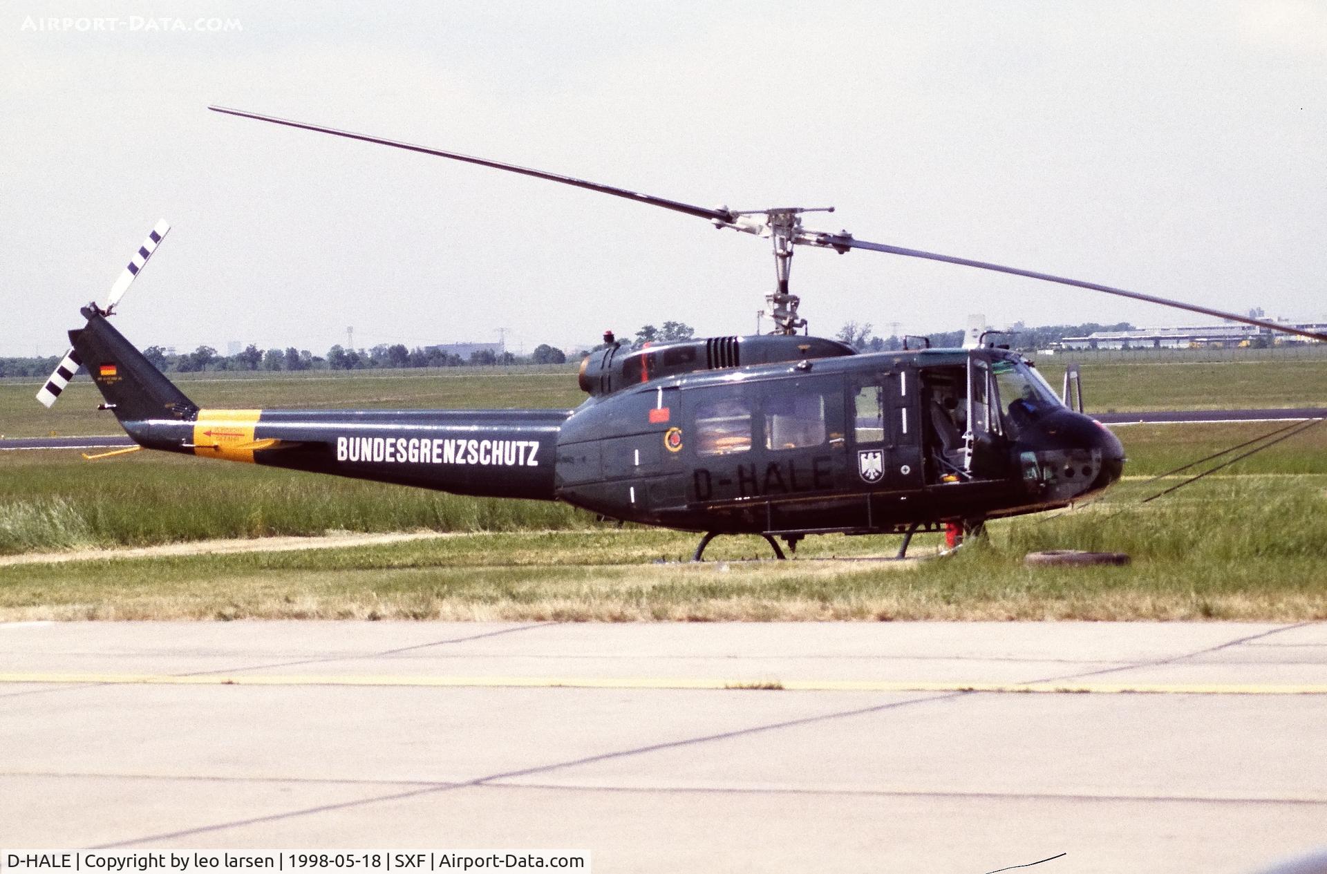 D-HALE, Bell (Dornier) UH-1D Iroquois (205) C/N 8052, Berlin Air Show 18.5.1998