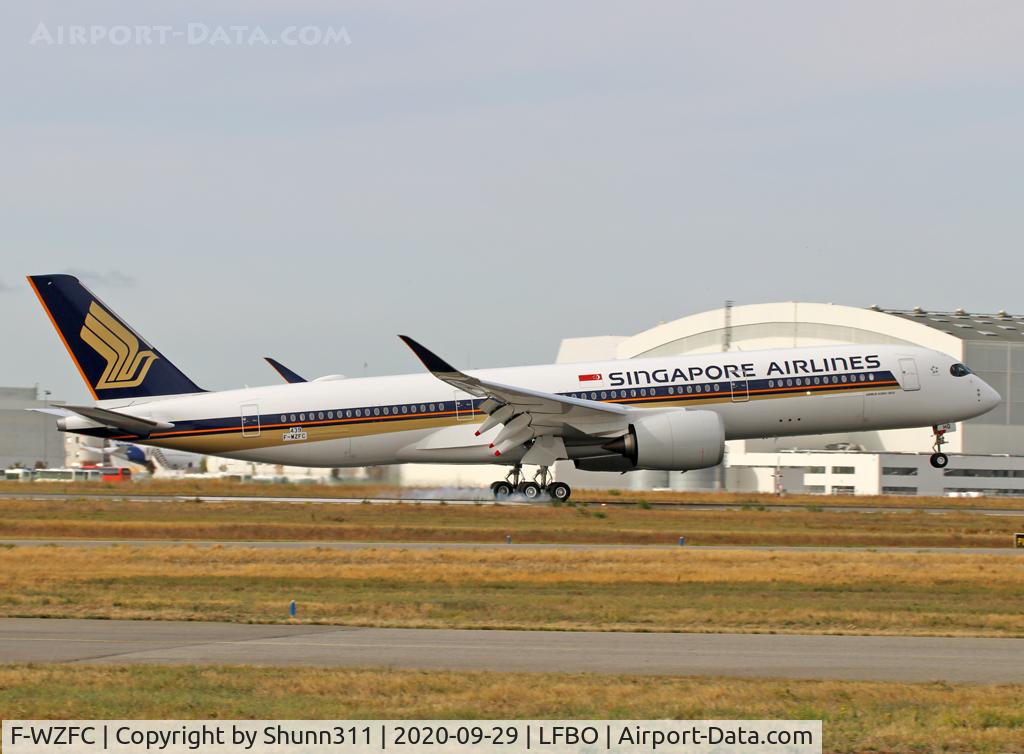 F-WZFC, 2020 Airbus A350-941 C/N 0439, C/n 0439 - To be 9V-SHQ