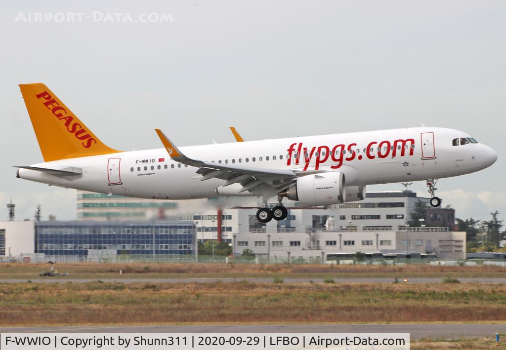 F-WWIO, 2020 Airbus A320-251N C/N 10096, C/n 10096 - To be TC-NCO