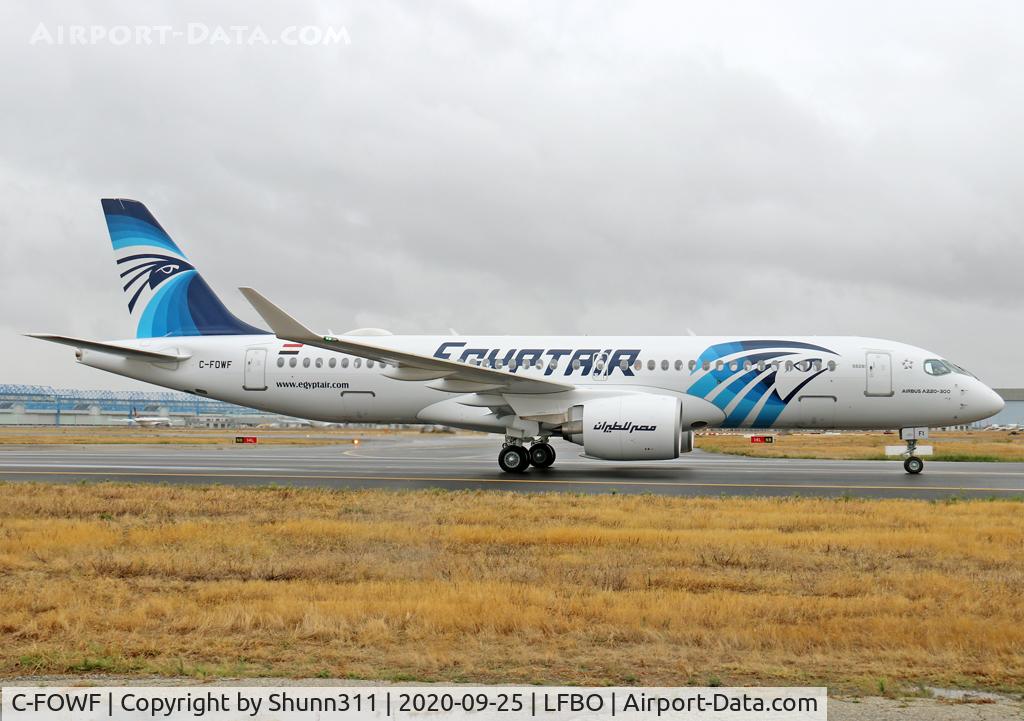 C-FOWF, 2020 Airbus A220-300 C/N 55091, C/n 55091 - To be SU-GFI