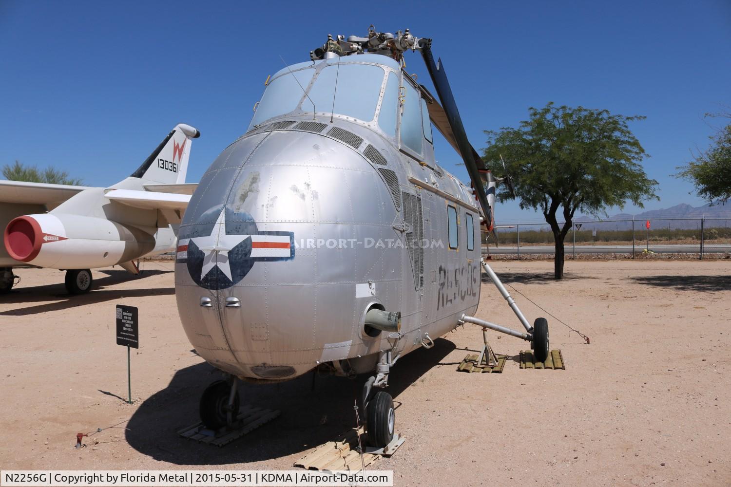 N2256G, 1957 Sikorsky UH-19B Chickasaw Chickasaw C/N 57-5962/551261, PIMA 2015 UH-19B