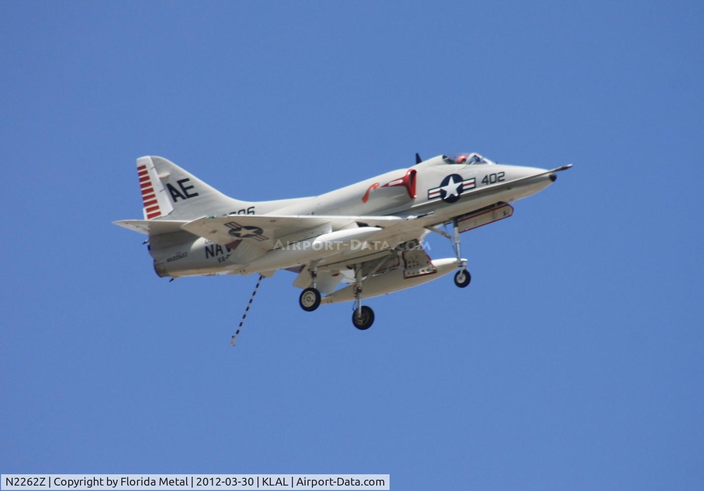 N2262Z, Douglas A-4C Skyhawk C/N 12377, SNF LAL 2012