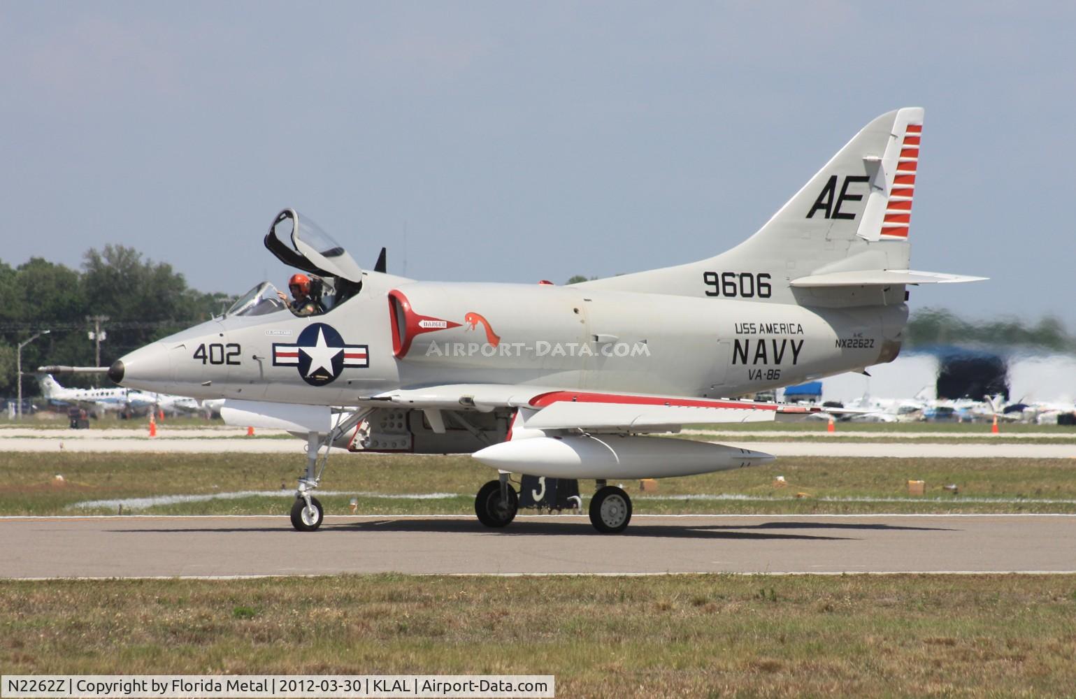 N2262Z, Douglas A-4C Skyhawk C/N 12377, SNF LAL 2012