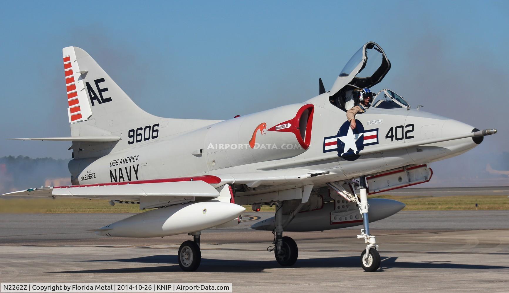 N2262Z, Douglas A-4C Skyhawk C/N 12377, NAS JAX 2014