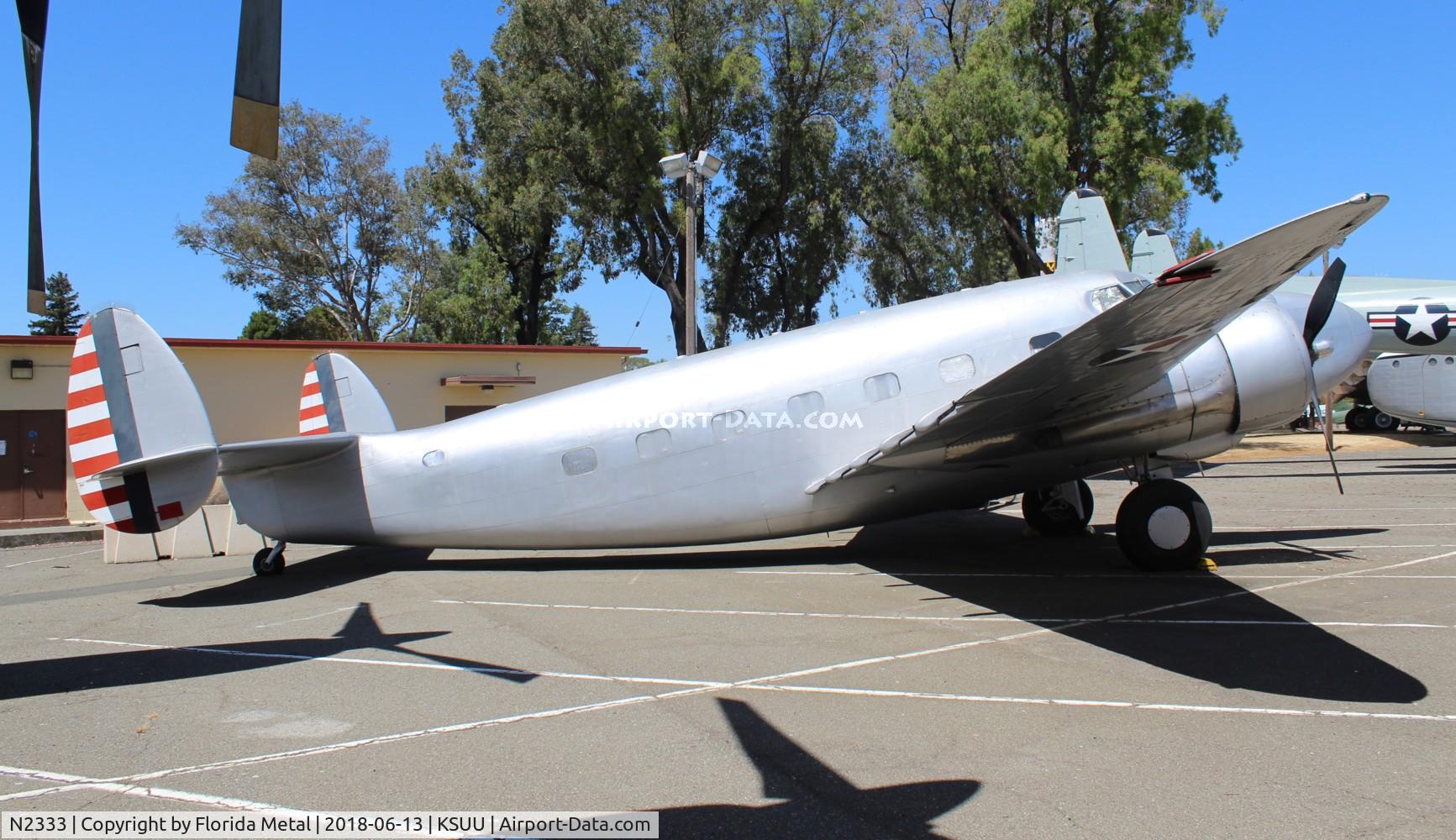 N2333, 1941 Lockheed 18-56 Lodestar C/N 2089, Travis AFB Museum 2018