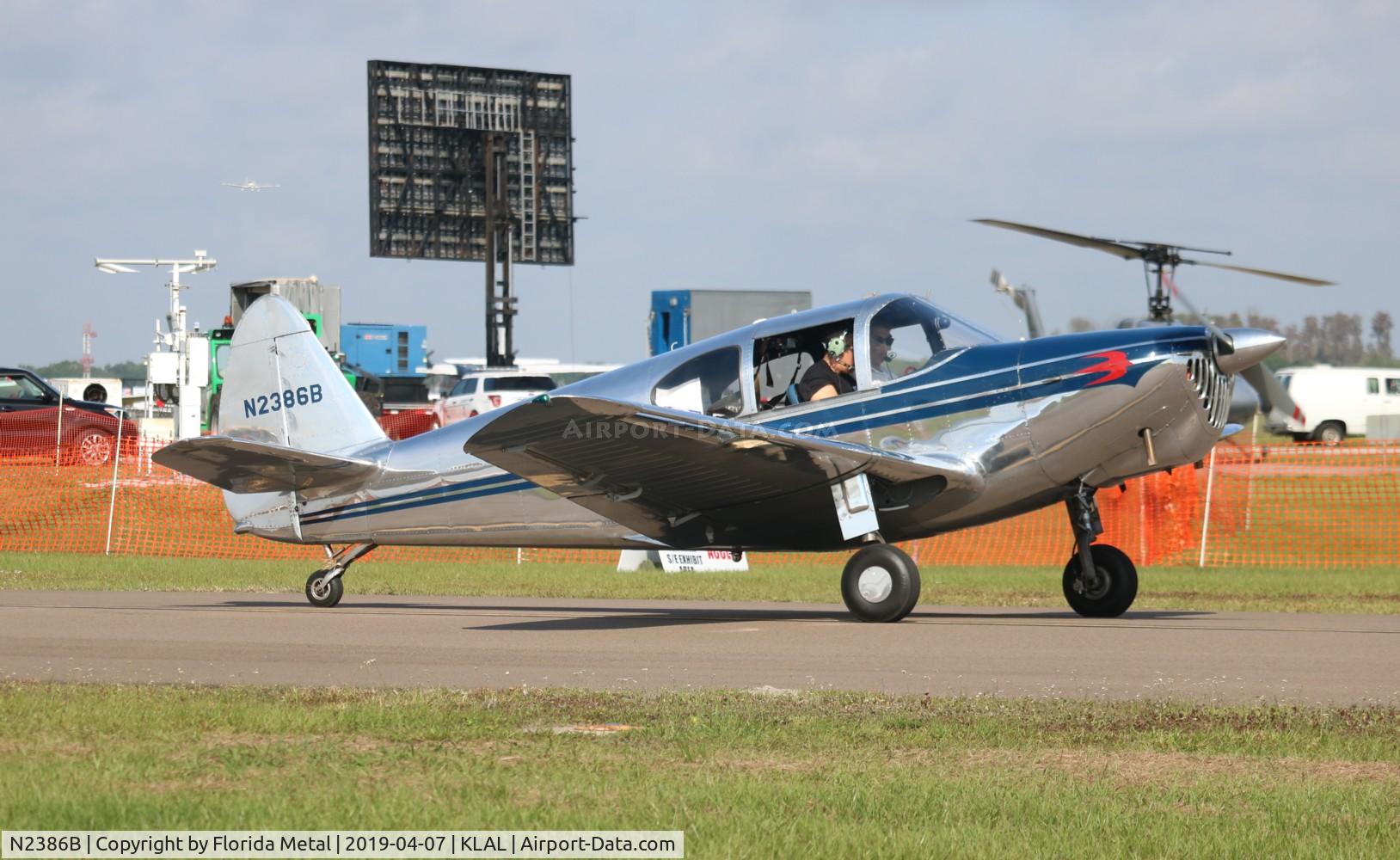 N2386B, 1948 Temco GC-1B Swift C/N 3686, SNF LAL 2019