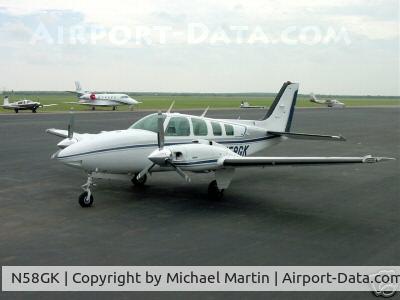 N58GK, 1976 Beech 58 Baron C/N TH-763, For Sale on eBay 11-05-05