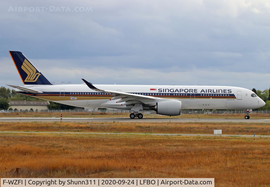 F-WZFI, 2020 Airbus A350-941 C/N 0445, C/n 0445 - To be 9V-SHR