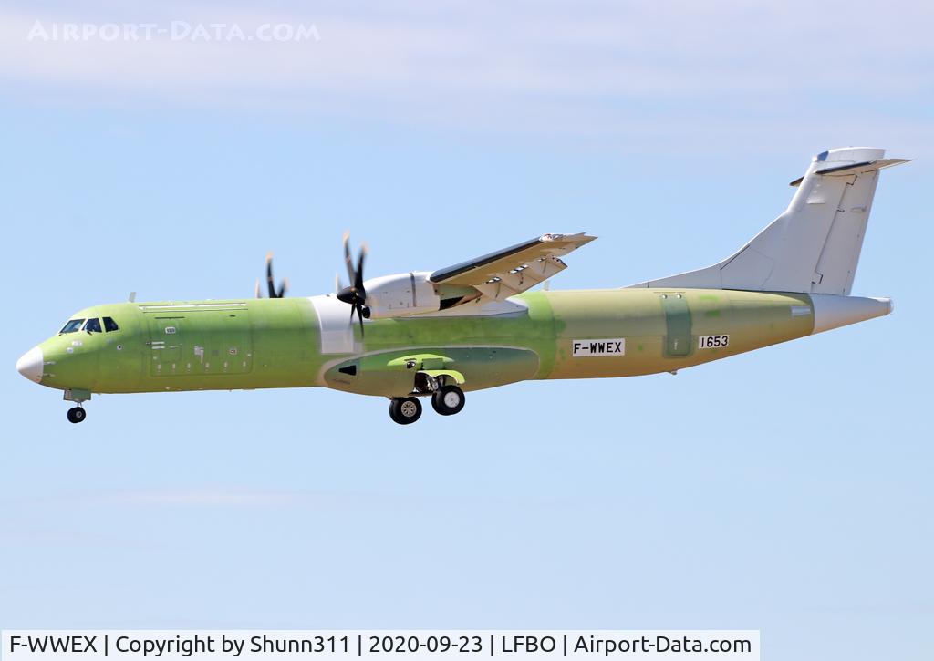 F-WWEX, 2020 ATR 72-600F C/N 1653, C/n 1653 - First ATR72-600 Cargo... For ASL Airlines Ireland in Fedex c/s
