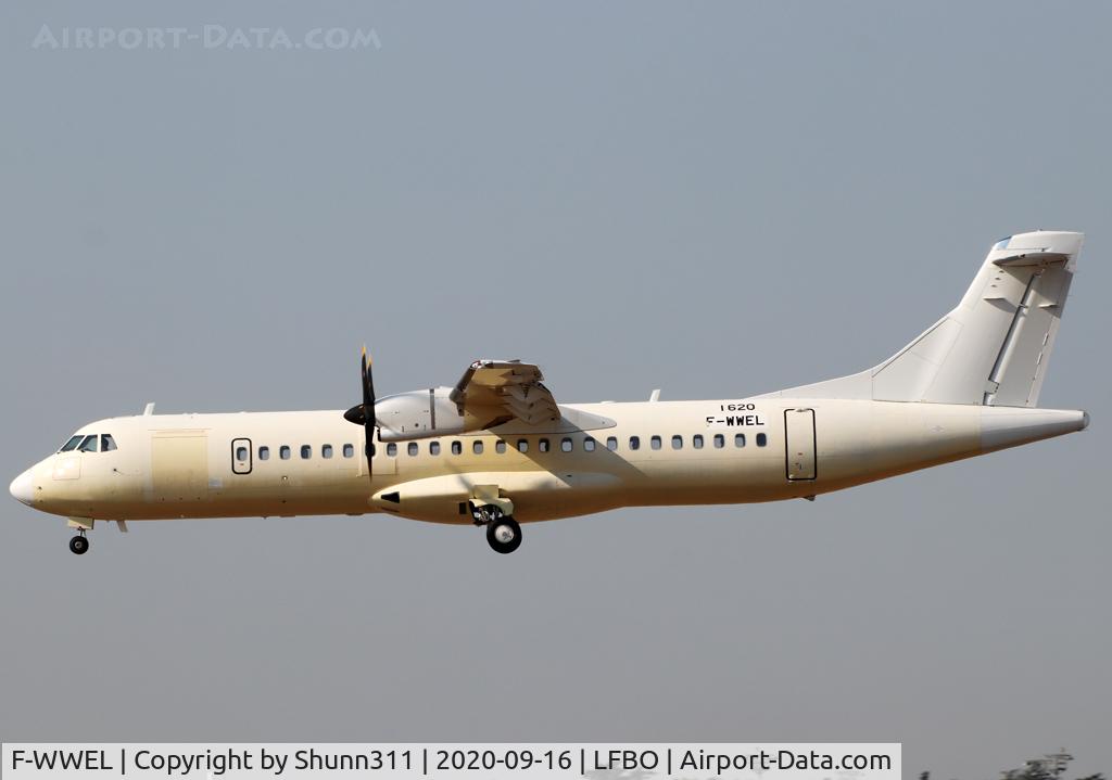 F-WWEL, 2020 ATR 72-600 C/N 1620, C/n 1620