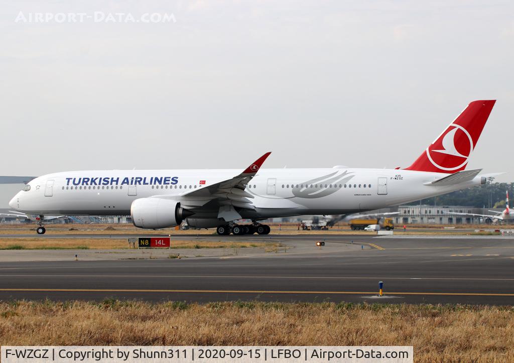 F-WZGZ, 2020 Airbus A350-941 C/N 0435, C/n 0435 - To be TC-LGC