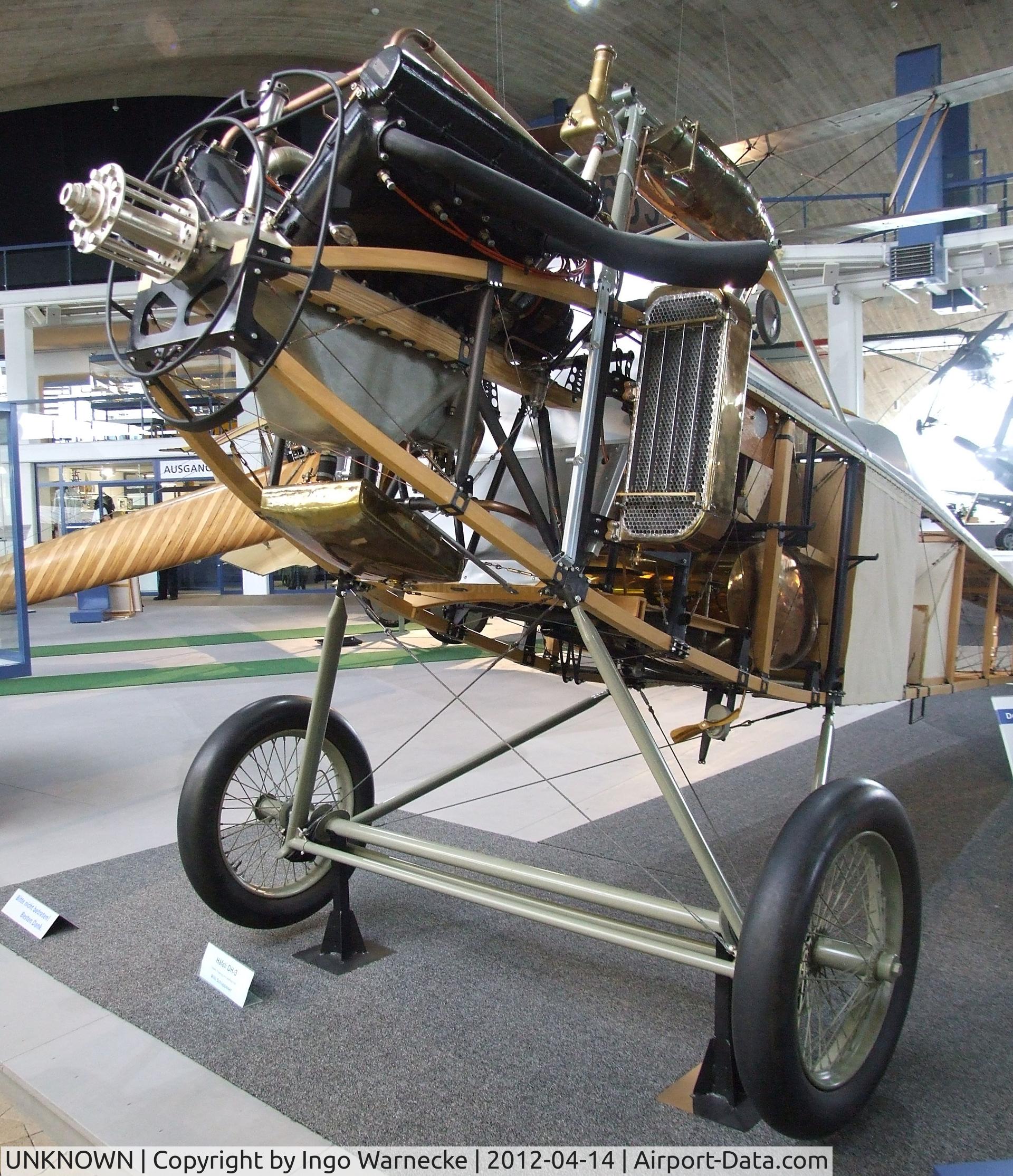 UNKNOWN, EKW Thun Haefeli DH-3 replica C/N unknown_dh3, EKW Thun Häfeli DH-3 replica (minus propeller, wings, part outer skin) at the Flieger-Flab-Museum, Dübendorf