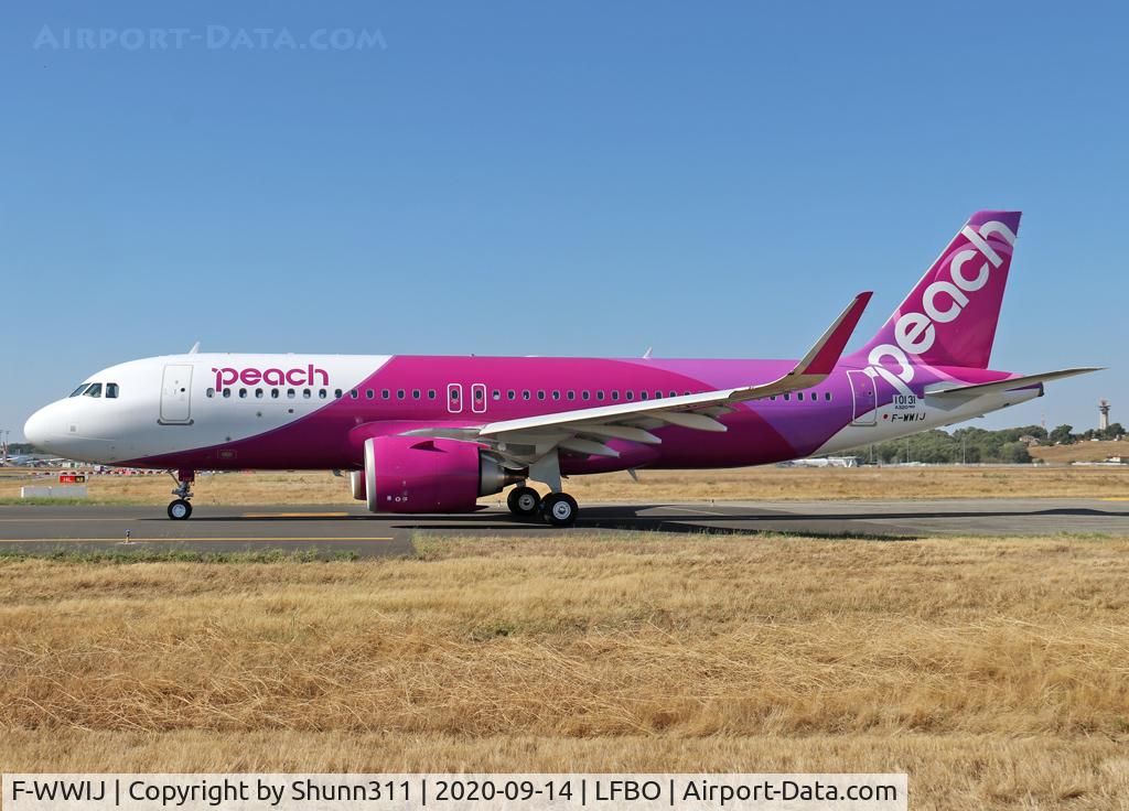 F-WWIJ, 2020 Airbus A320-251N C/N 10131, C/n 10131 - To be F-WXAU then JA201P