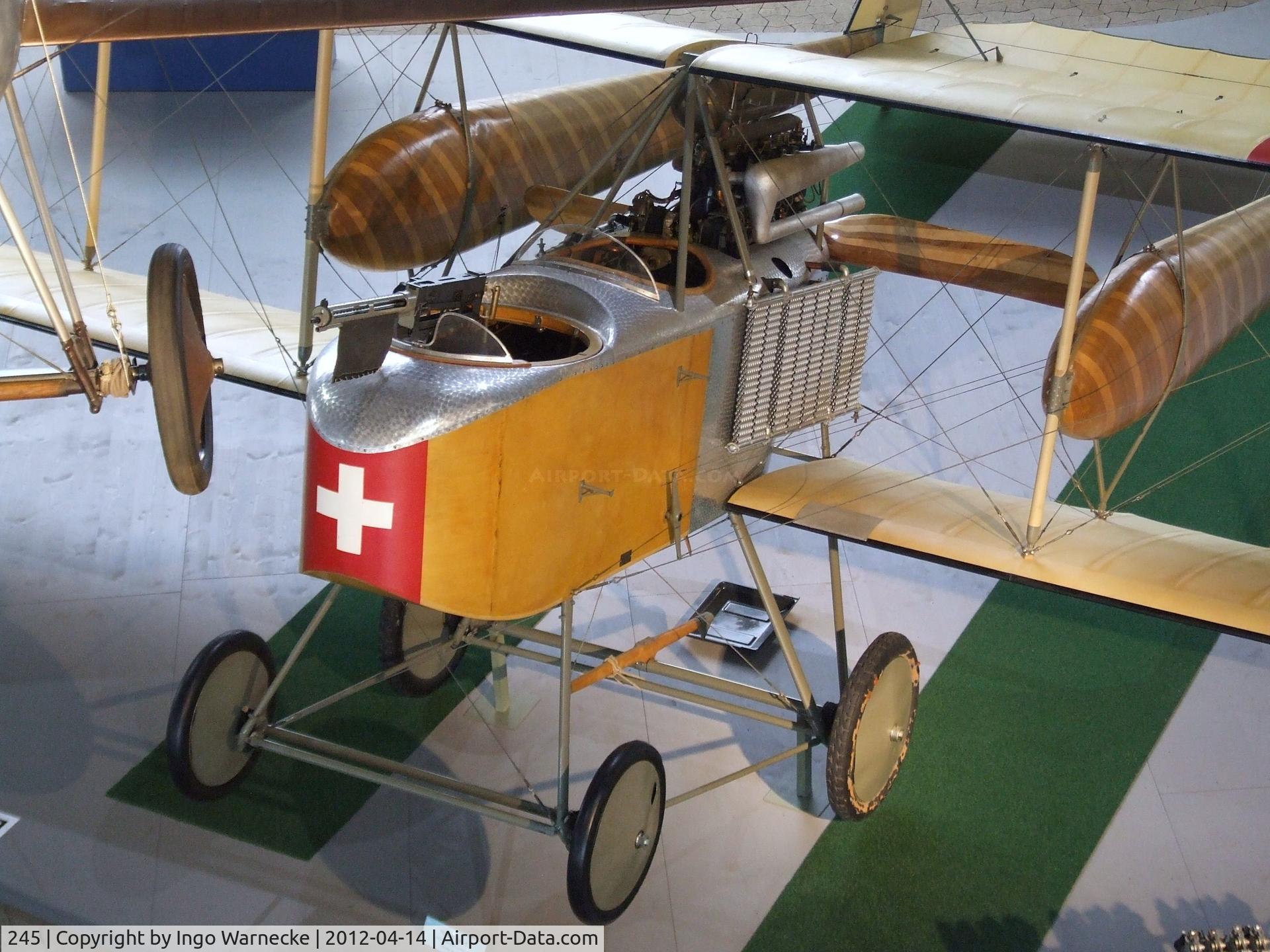 245, Hafeli DH-1 replica C/N Not found 245, Häfeli DH-1 replica at the Flieger-Flab-Museum, Dübendorf