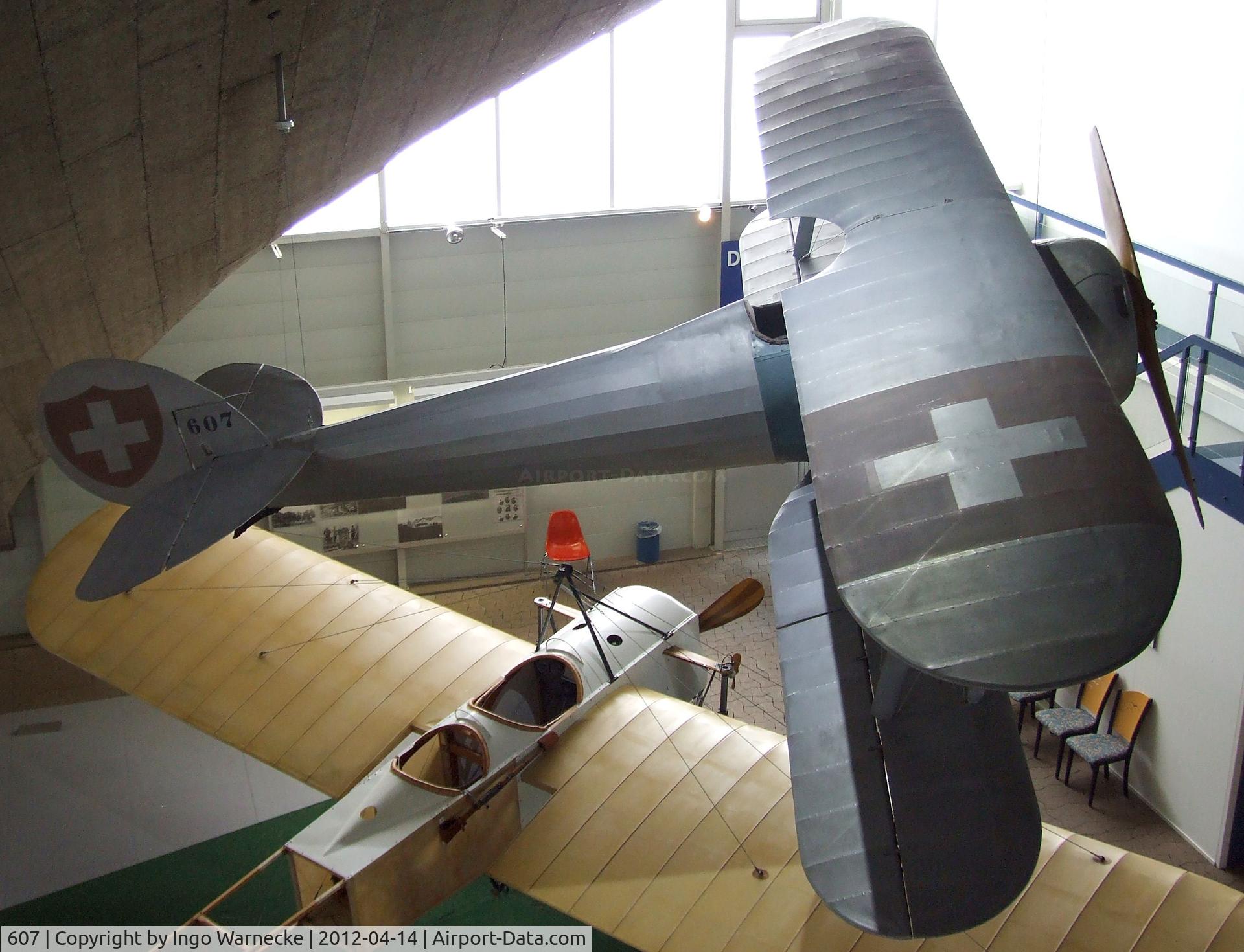 607, Nieuport 28 C.1 C/N 6212, Nieuport 28 C.1 at the Flieger-Flab-Museum, Dübendorf