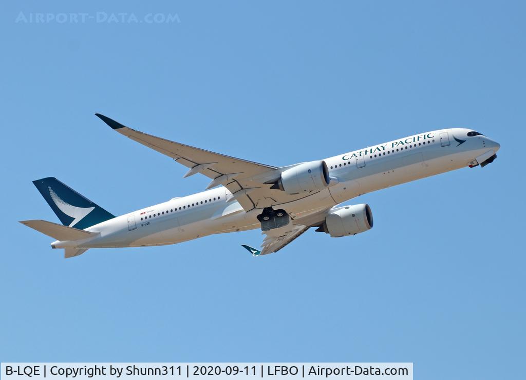 B-LQE, 2020 Airbus A350-941 C/N 0401, Delivery day...