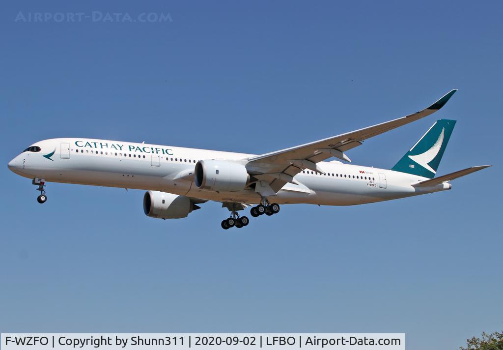 F-WZFO, 2020 Airbus A350-941 C/N 0401, C/n 0401 - To be B-LQE