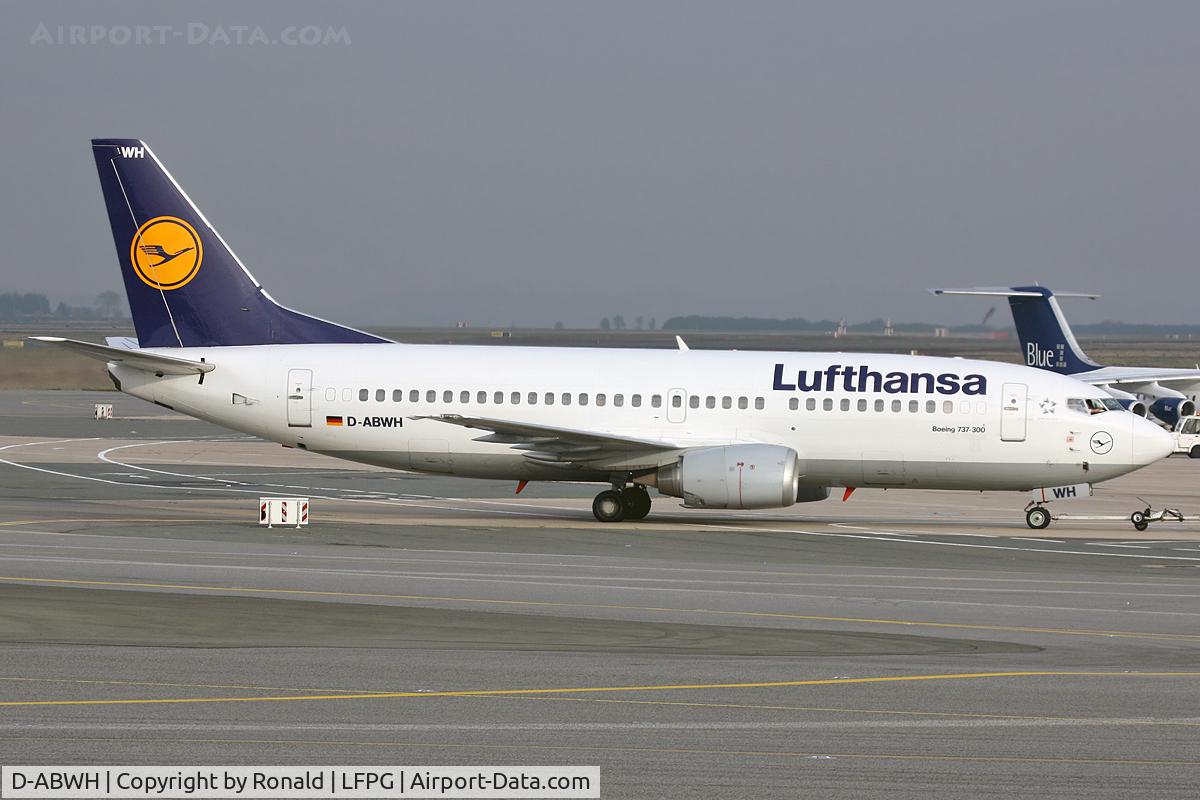 D-ABWH, 1989 Boeing 737-330 C/N 24284, at cdg