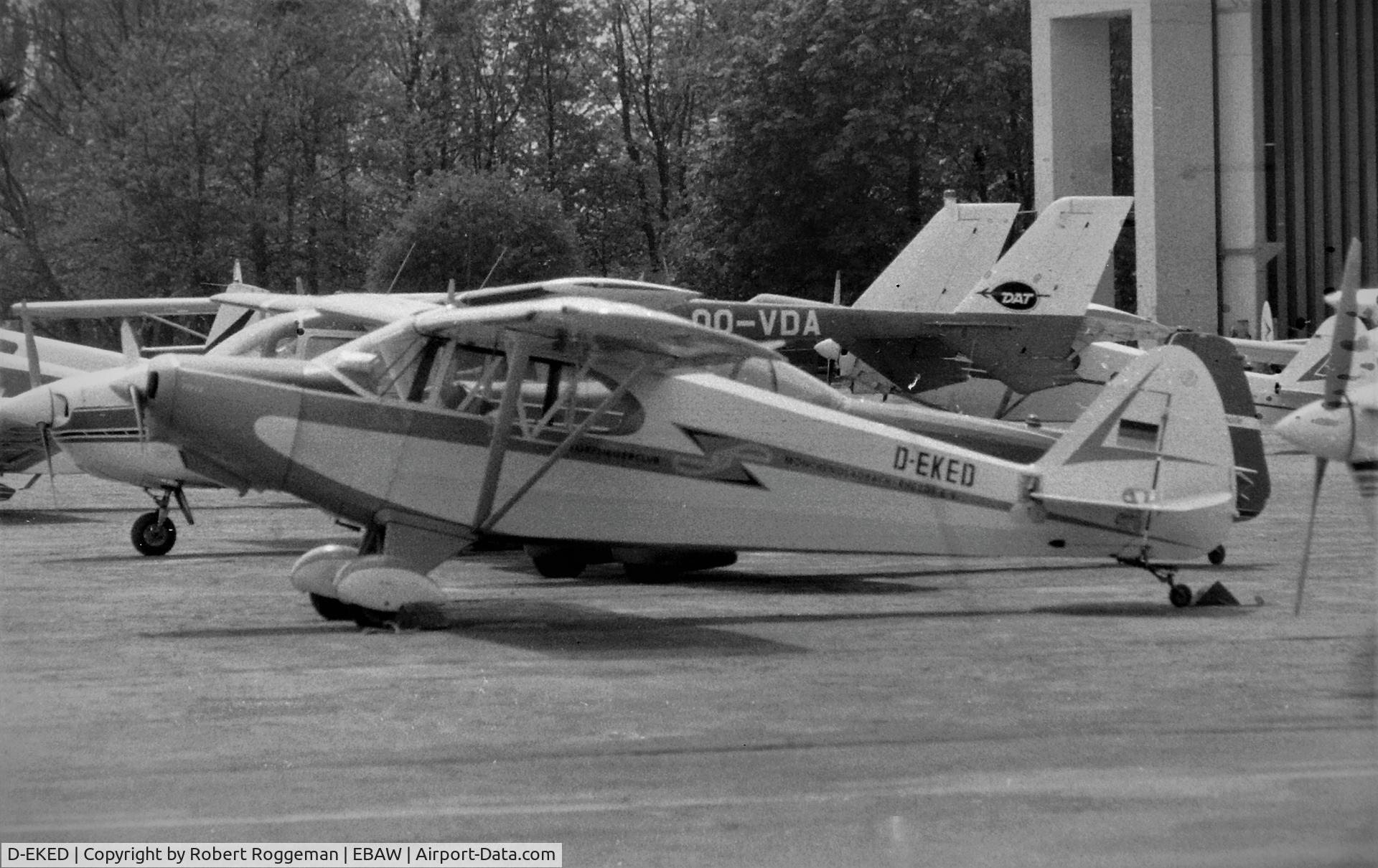 D-EKED, Piper PA-12 Super Cruiser C/N 12-2810, 1965.