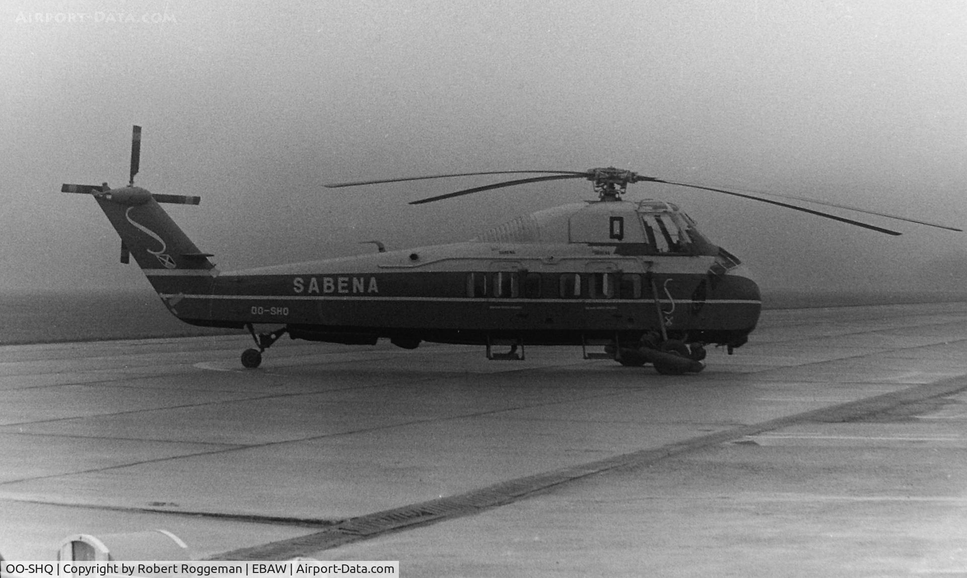 OO-SHQ, 1956 Sikorsky S-58C C/N 58-350, 1965.SABENA.