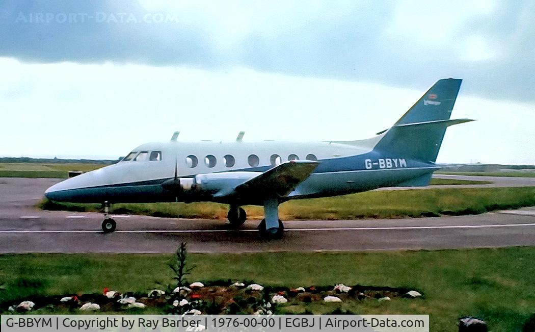 G-BBYM, 1969 Handley Page HP137 Jetstream 2 C/N 243, G-BBYM   Handley Page HP.137 Jetstream 200 [243] (Morgan Crucible) Staverton~G @ 1976