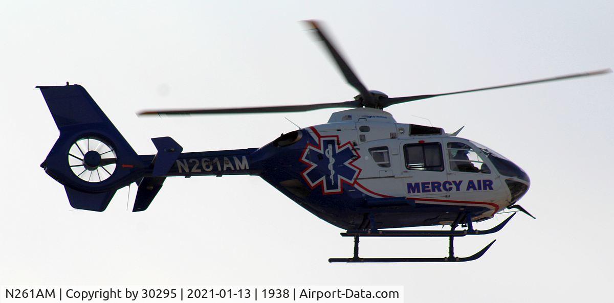 N261AM, Eurocopter EC-135P-2+ C/N 0734, Leaving