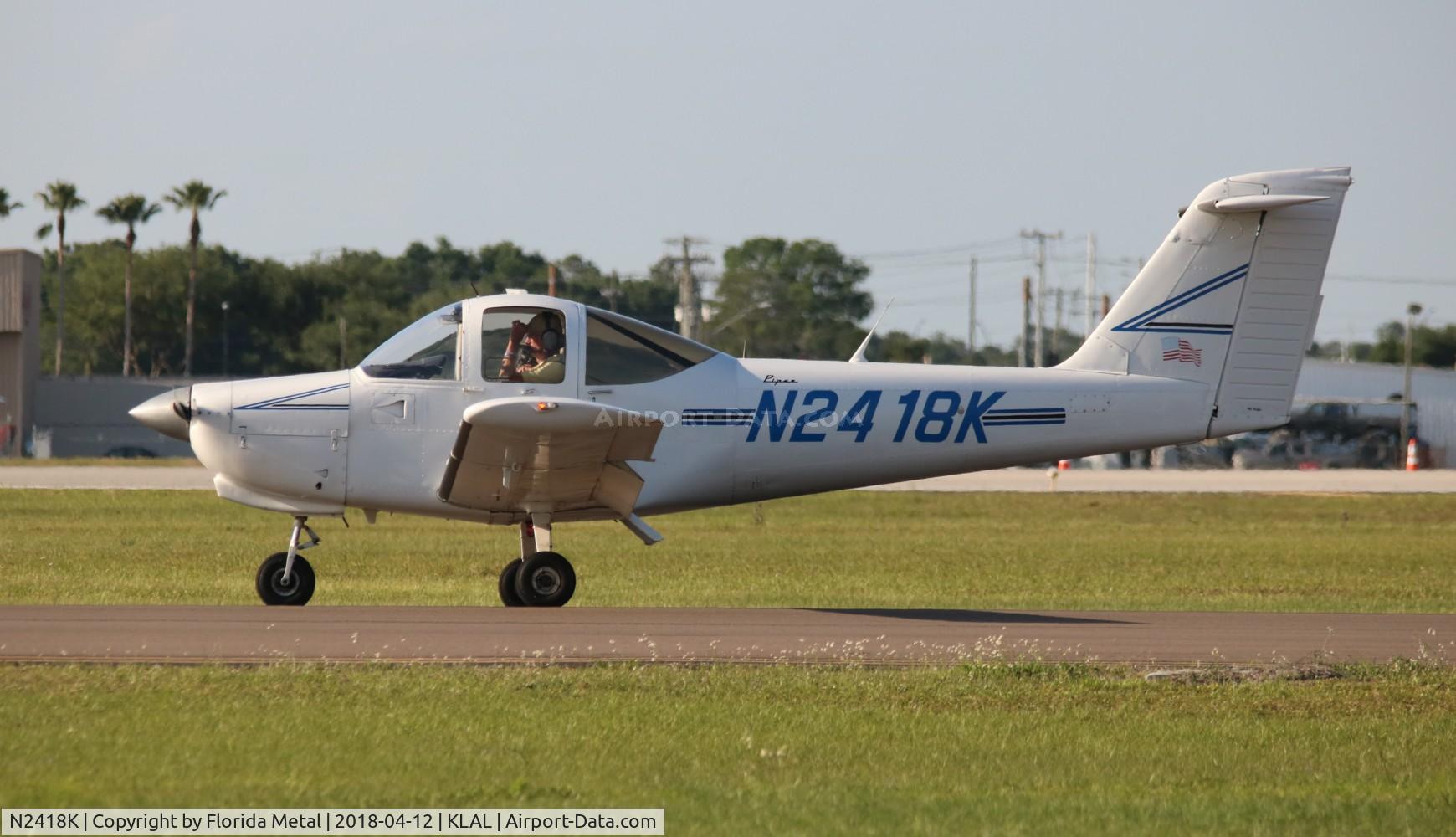 N2418K, 1979 Piper PA-38-112 Tomahawk C/N 38-79A0622, SNF LAL 2018