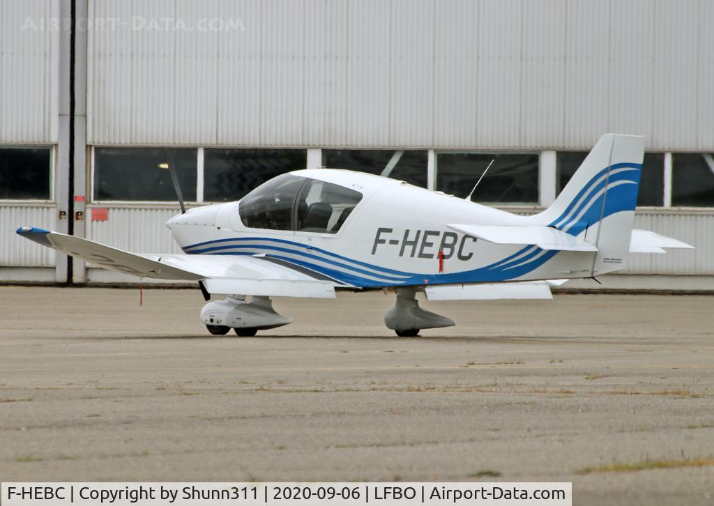 F-HEBC, Robin DR-400-120 C/N 2746, Parked at the General Aviation area...