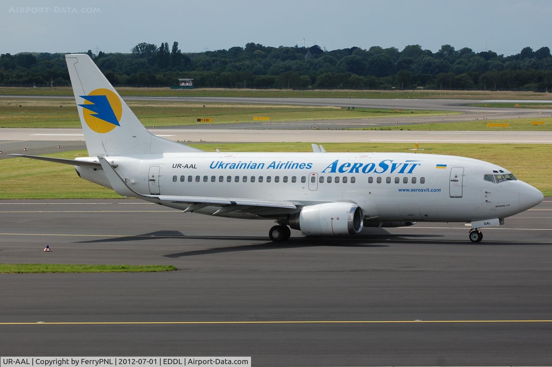 UR-AAL, 1990 Boeing 737-548 C/N 24878, Aero Svit B735