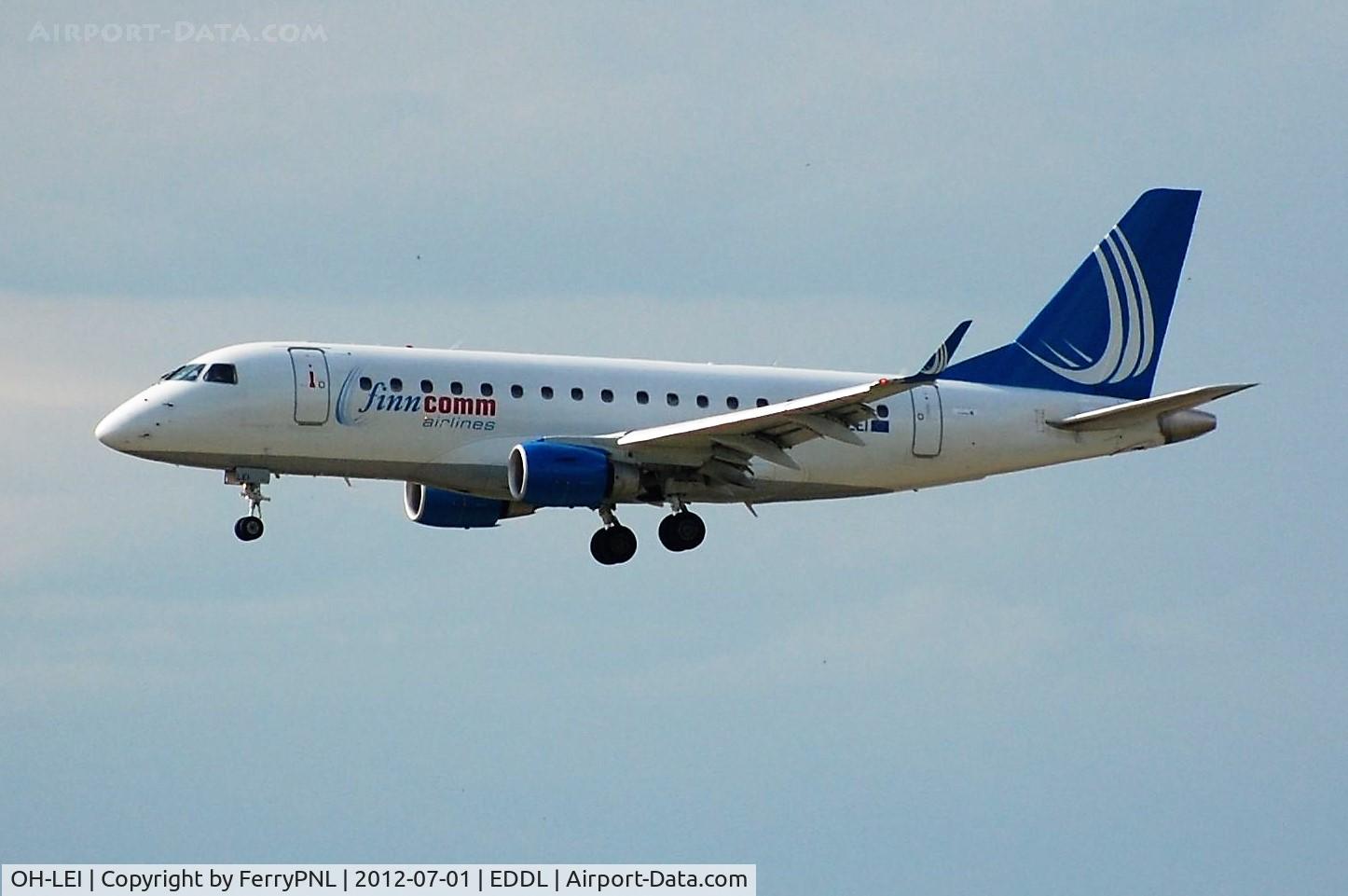 OH-LEI, 2006 Embraer 170LR (ERJ-170-100LR) C/N 17000120, Finncom ERJ170 landing
