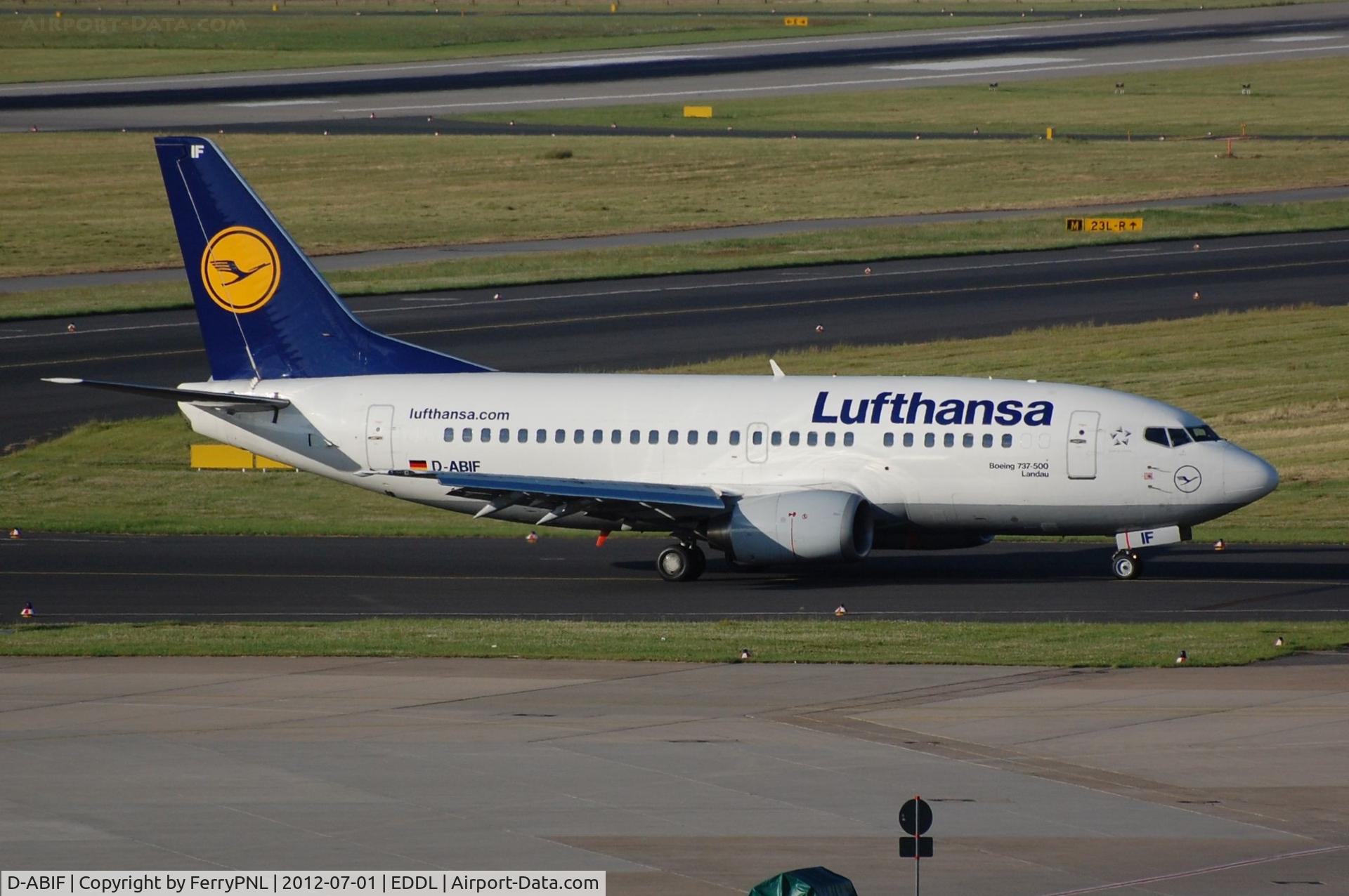 D-ABIF, 1991 Boeing 737-530 C/N 24820, Lufthansa B735