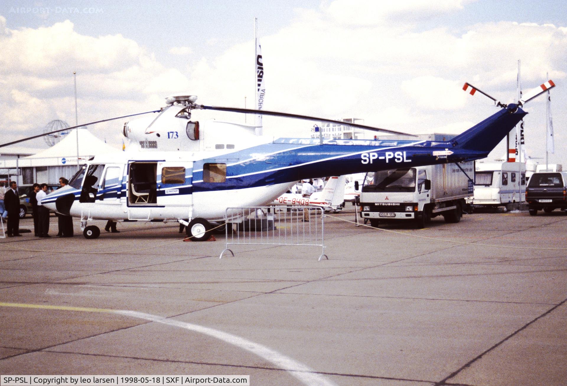 SP-PSL, 1997 PZL-Swidnik W-3A2 Sokol C/N 370508, Berlin Air Show 18.5.1998