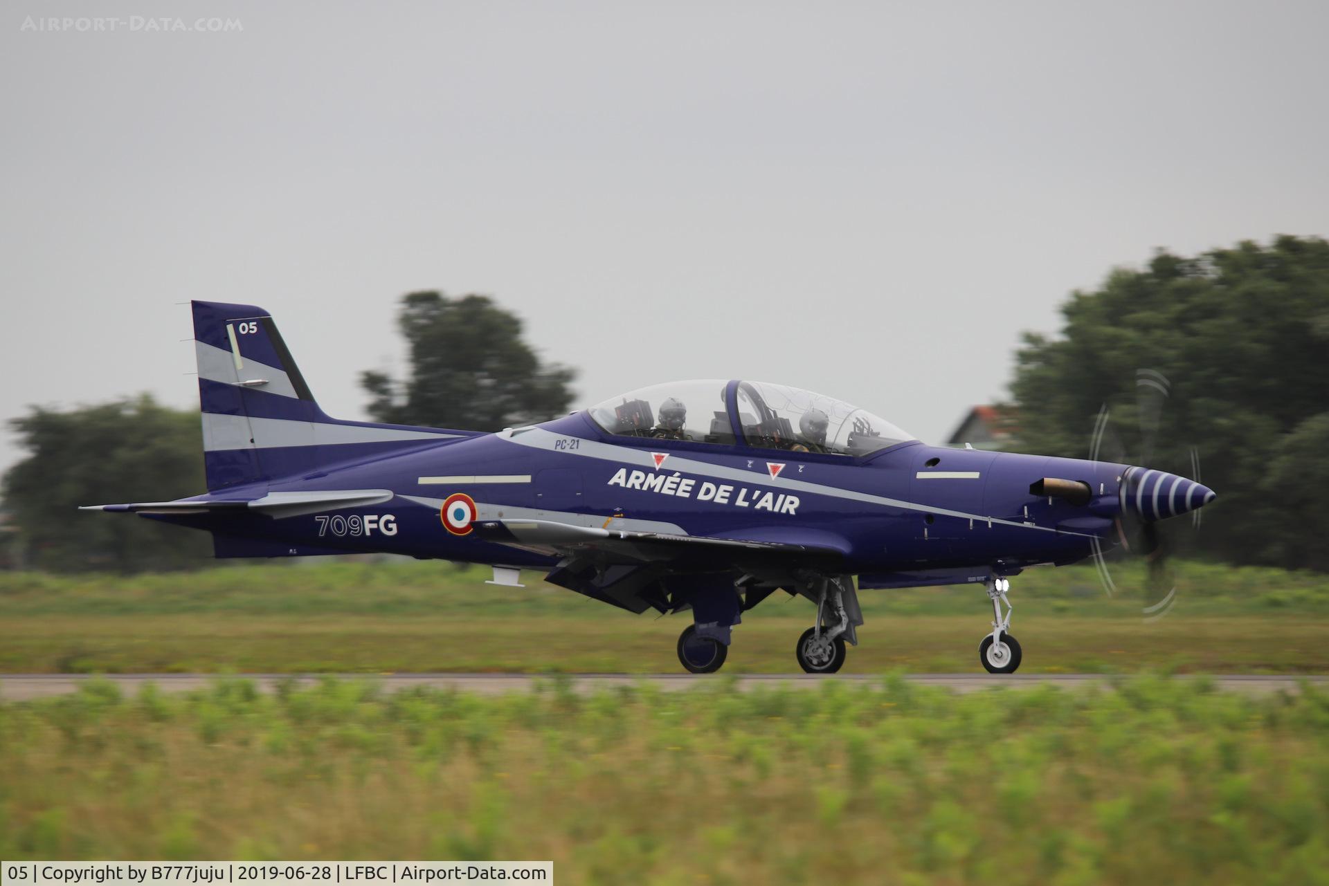 05, 2018 Pilatus PC-21 C/N 297, at Cazaux Airshow