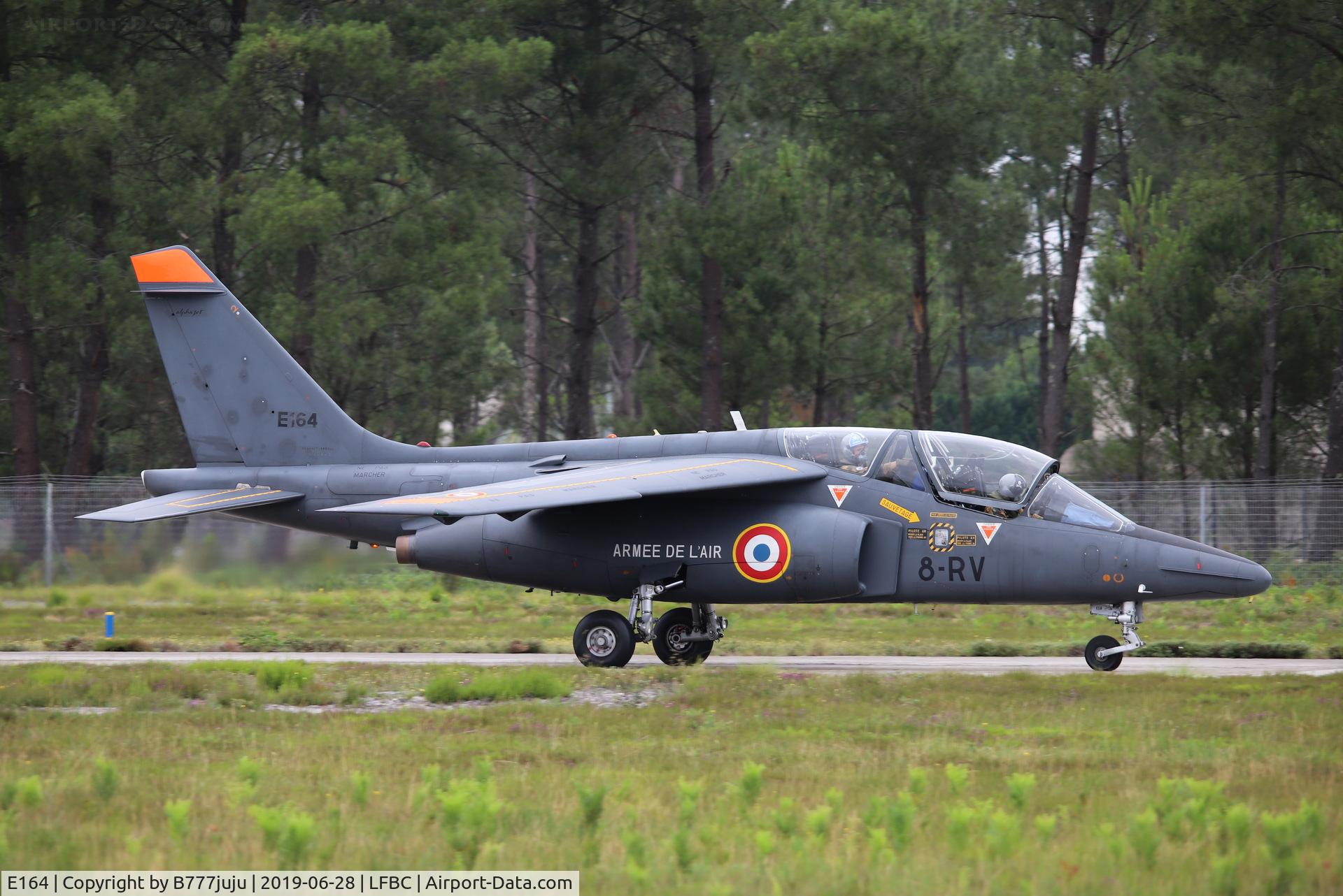 E164, Dassault-Dornier Alpha Jet E C/N E164, at Cazaux Airshow
