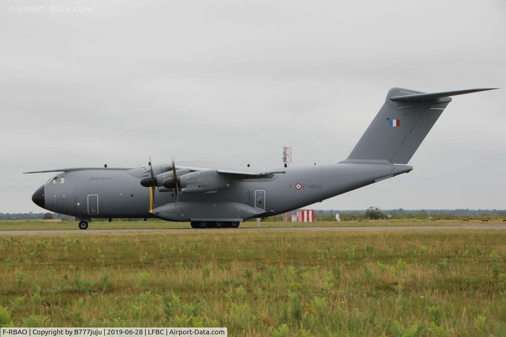 F-RBAO, 2019 Airbus A400M-180 Atlas C/N 089, at Cazaux Airshow