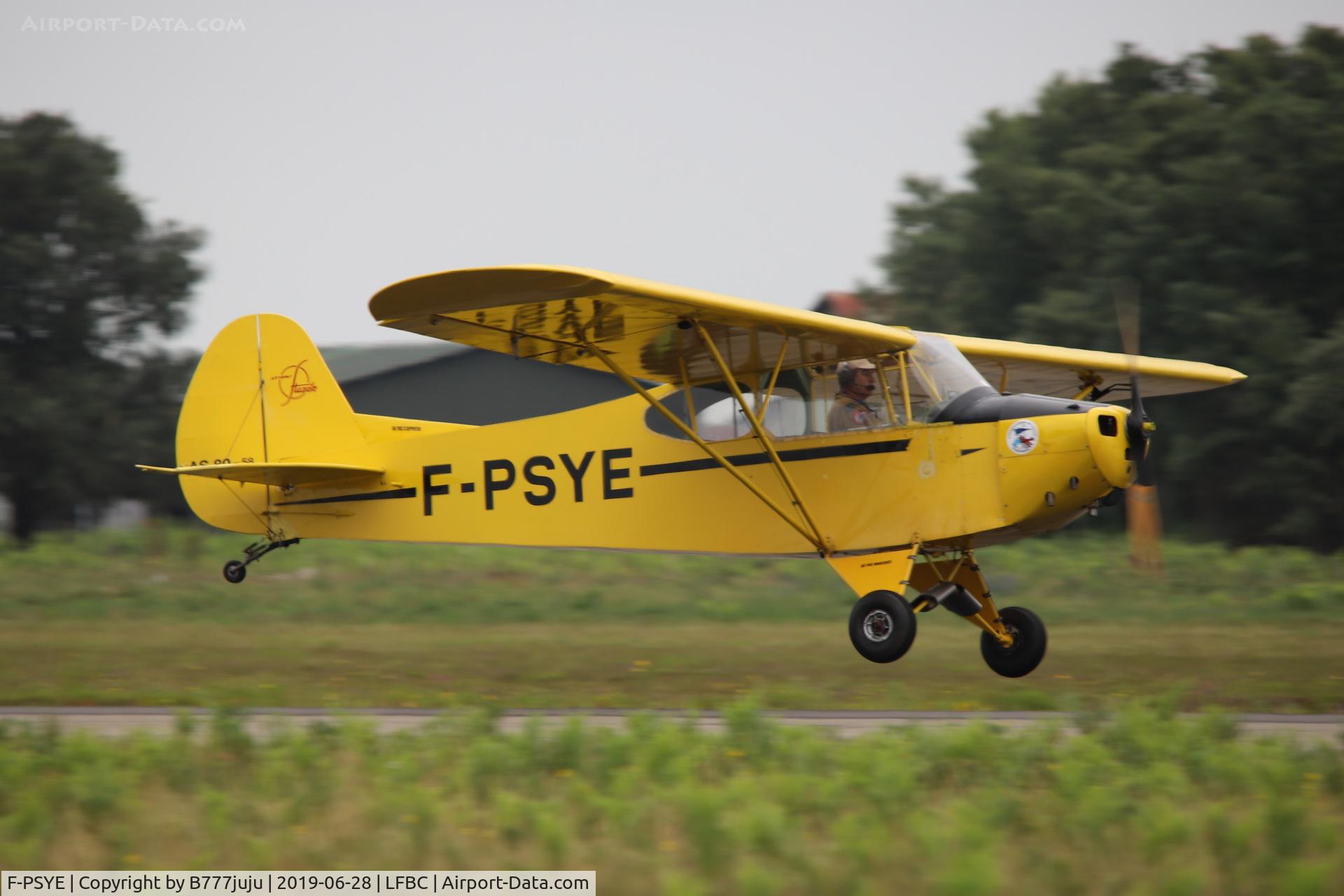 F-PSYE, Starck AS-80 C/N 58, at Cazaux Airshow