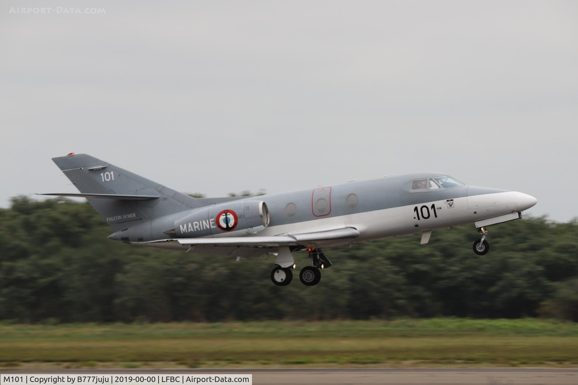 M101, 1977 Dassault Falcon 10MER C/N 101, at Cazaux Airshow