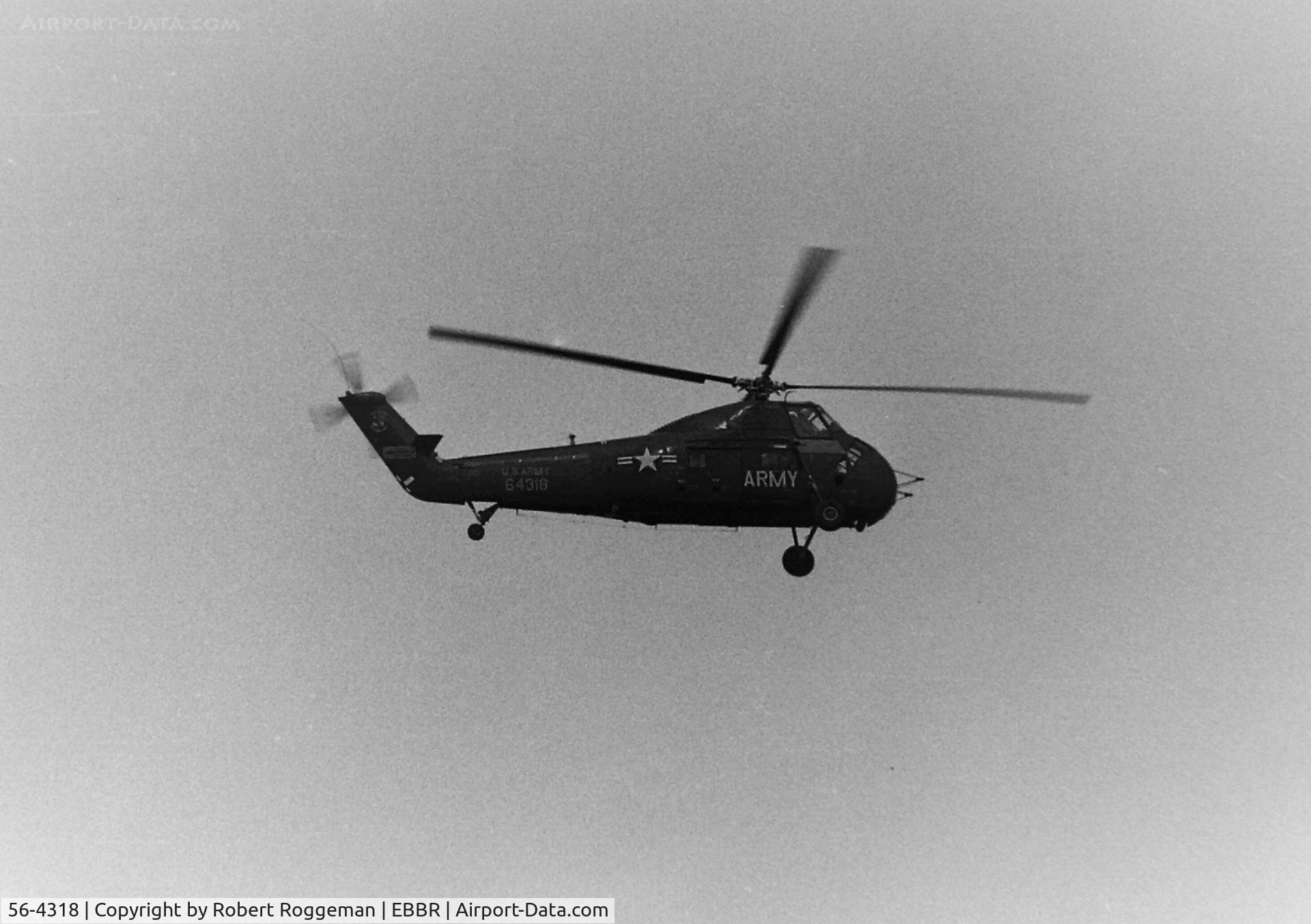 56-4318, 1958 Sikorsky H-34A Choctaw C/N 58-716, U.S.ARMY.