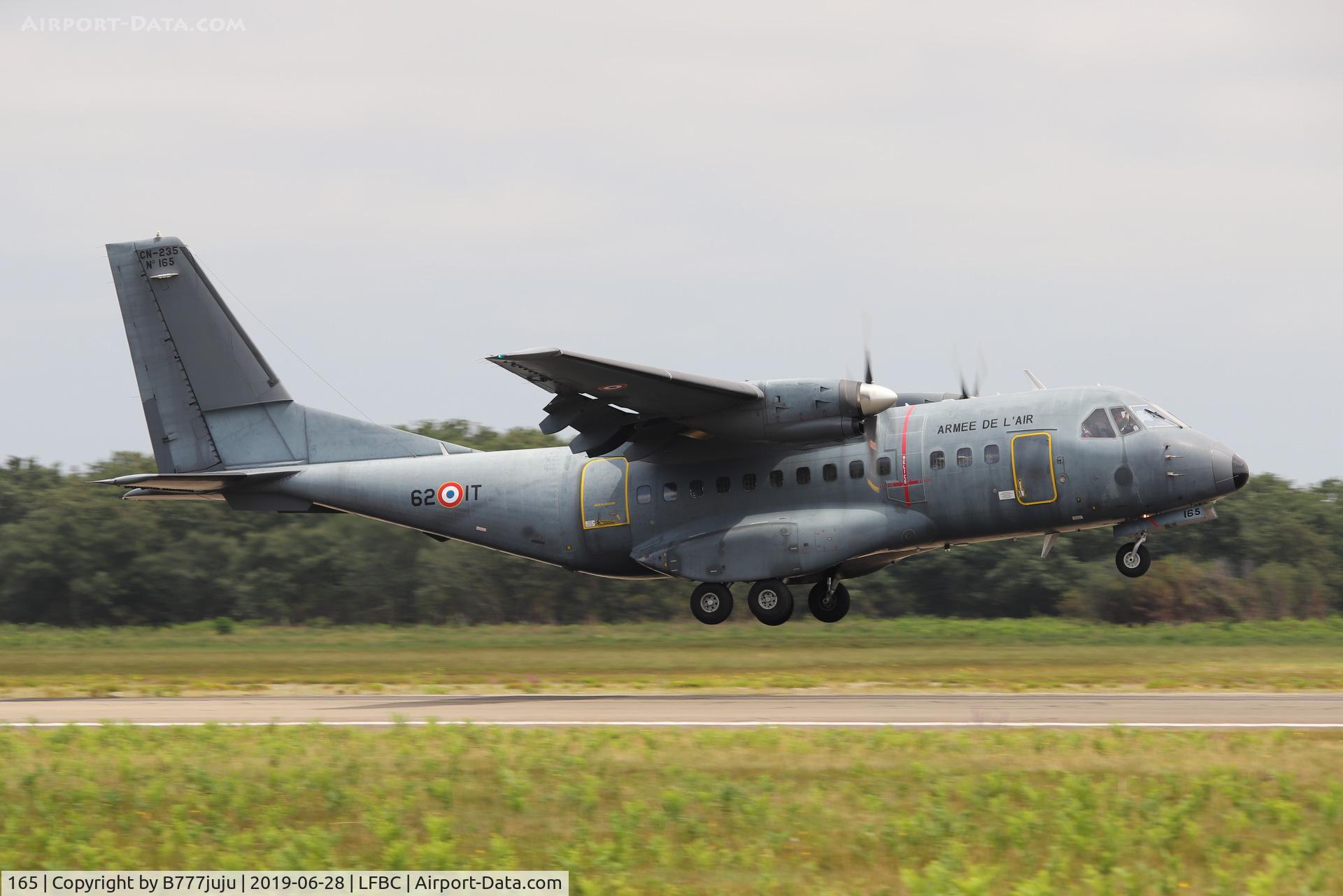 165, Airtech CN-235-200M C/N C165, at Cazaux Airshow