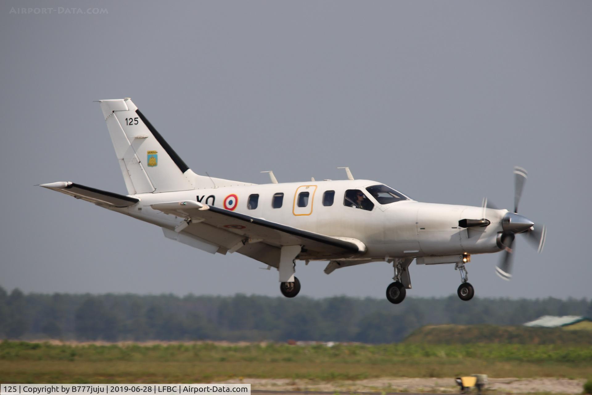 125, Socata TBM-700A C/N 125, at Cazaux Airshow