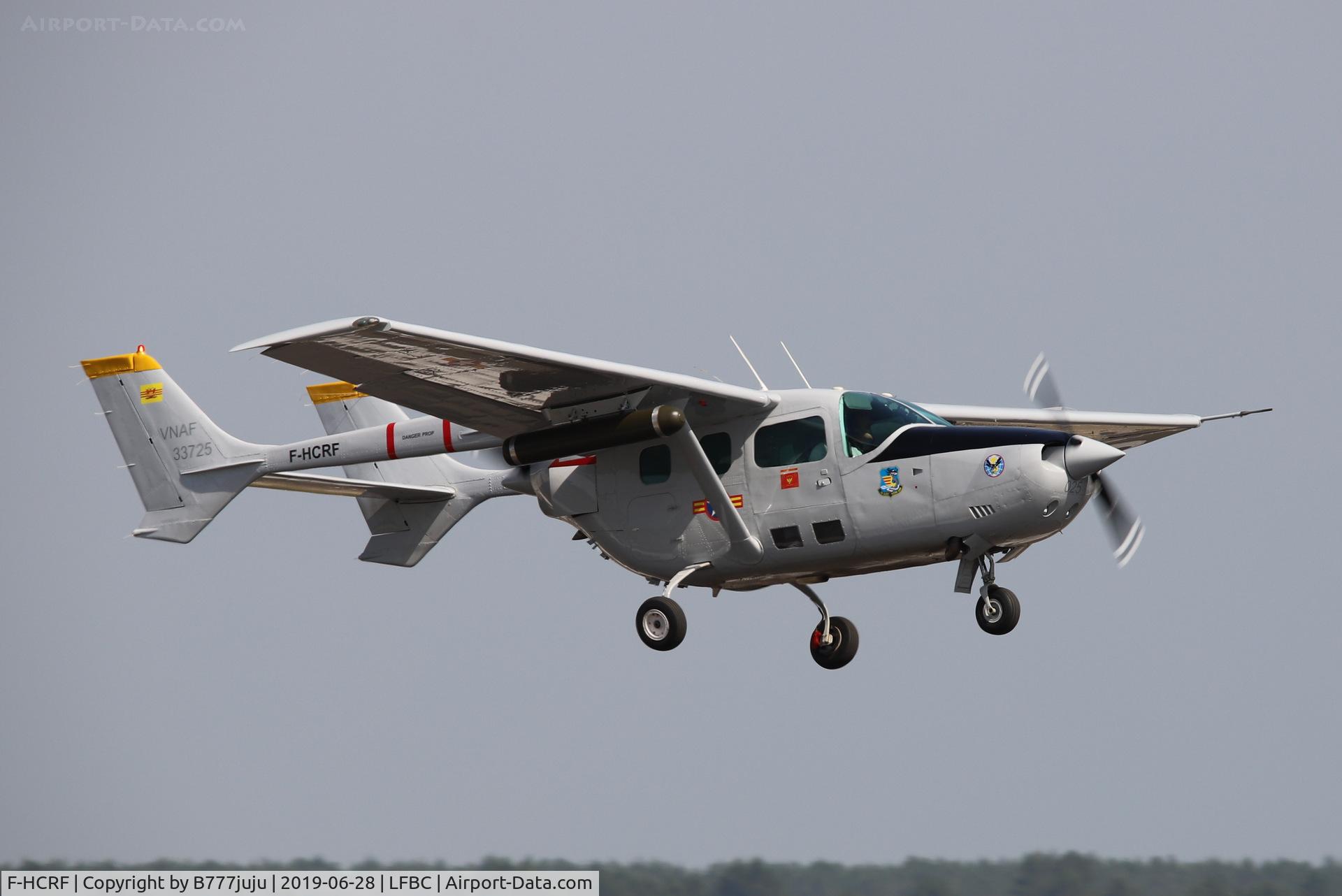 F-HCRF, Reims Cessna F337G Super Skymaster C/N 0025, at Cazaux Airshow