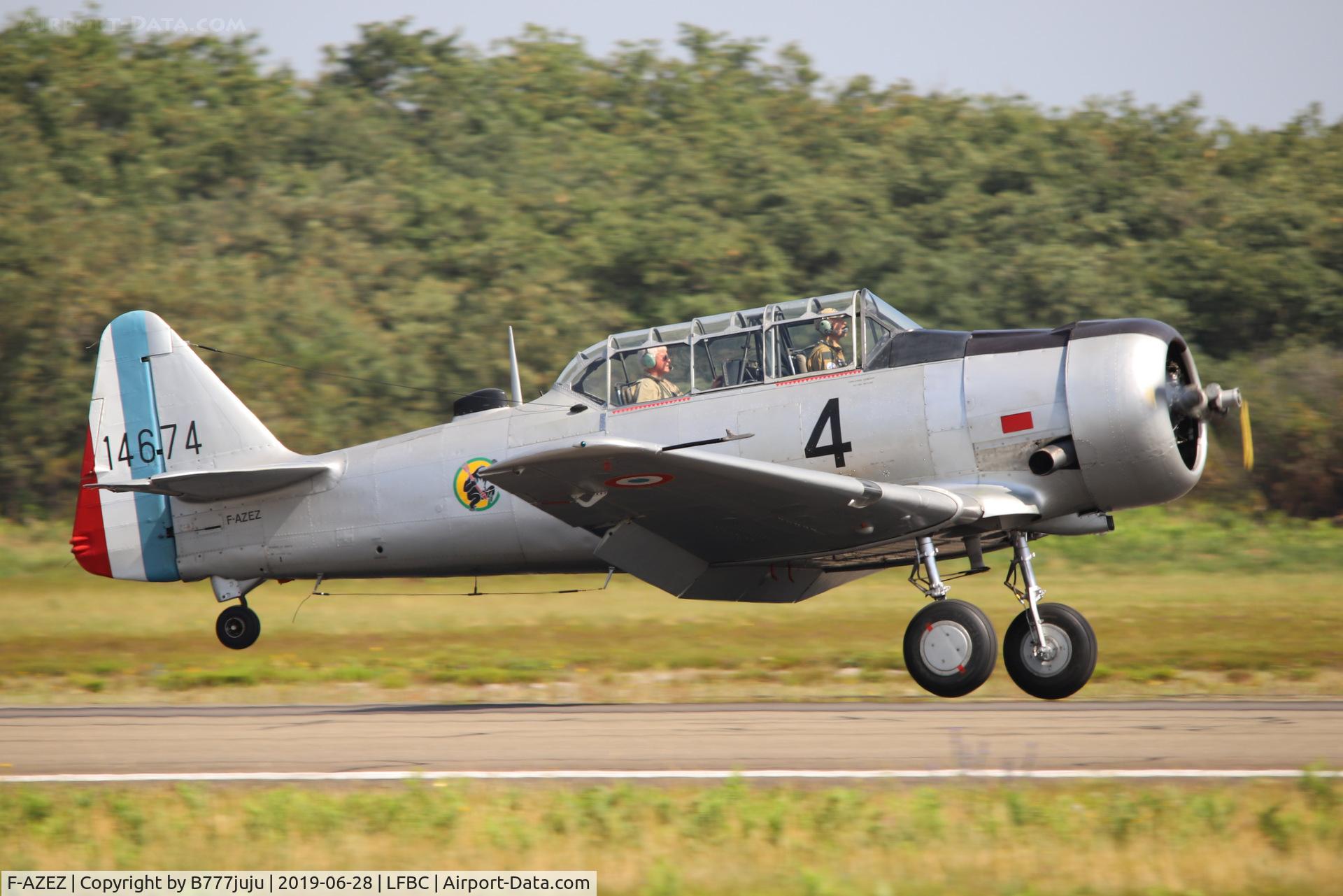 F-AZEZ, 1951 North American T-6G Texan C/N 182-361, at Cazaux Airshow